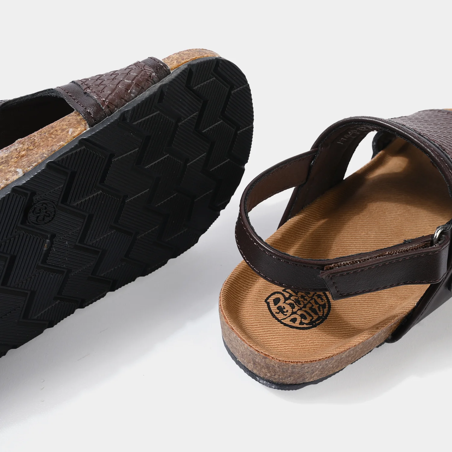 Boys Sandal H1040-B1-COFFEE - Image 2
