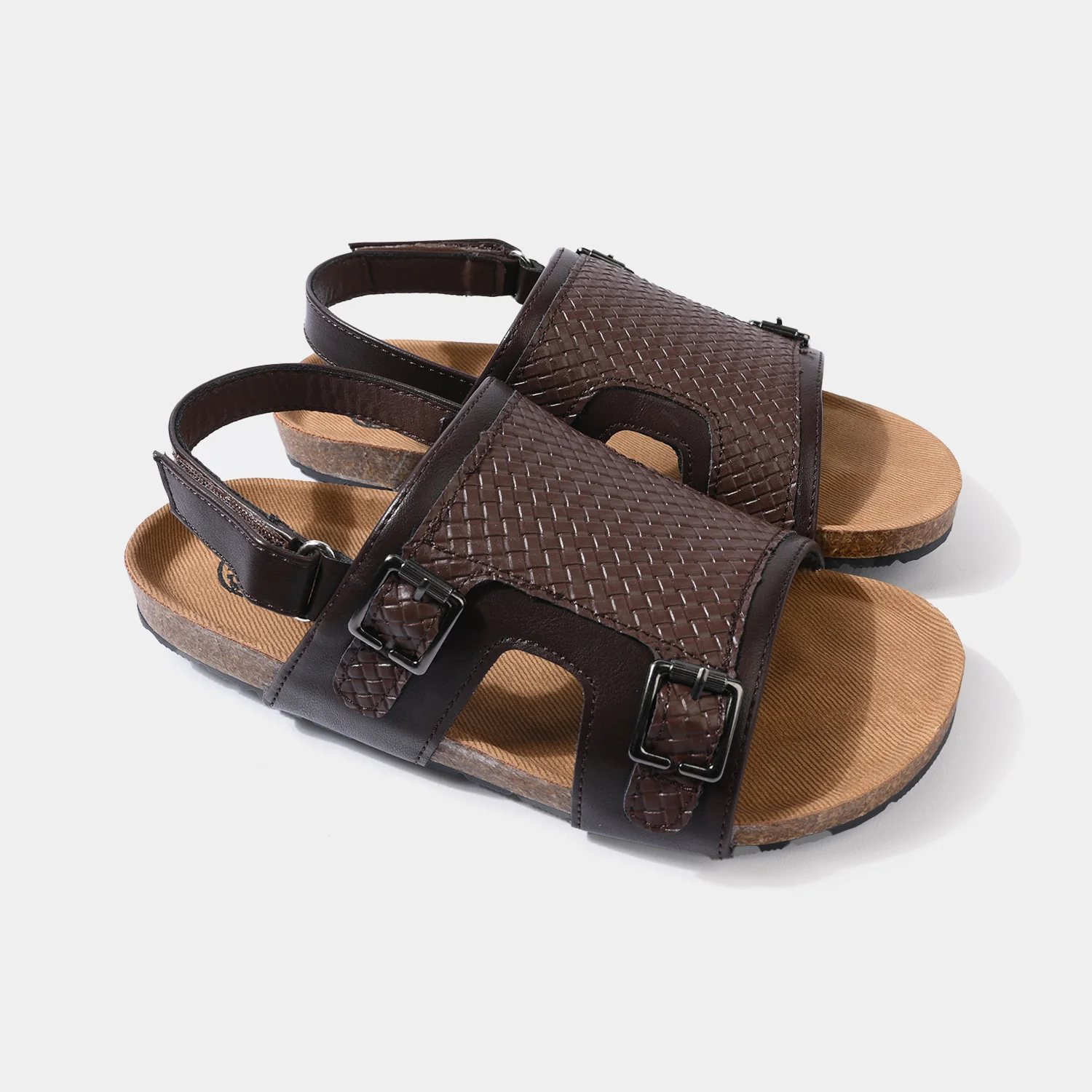 Boys Sandal H1040-B1-COFFEE - Image 3