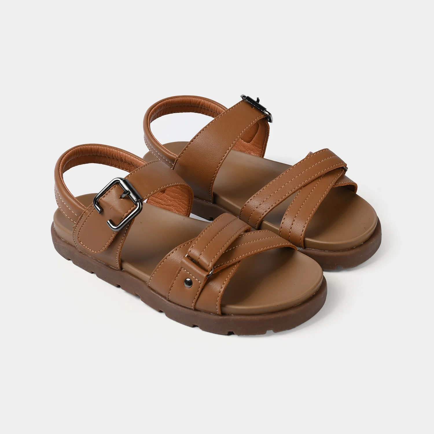 Boys Sandal SF-XR1951-027 – Camel - Image 3