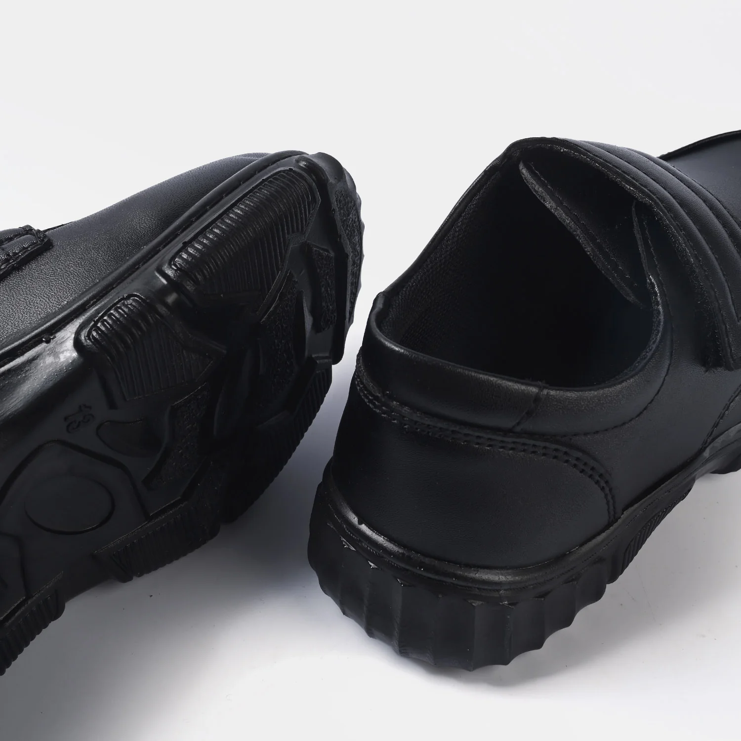 Boys School Shoes ES-04 – Black - Image 2