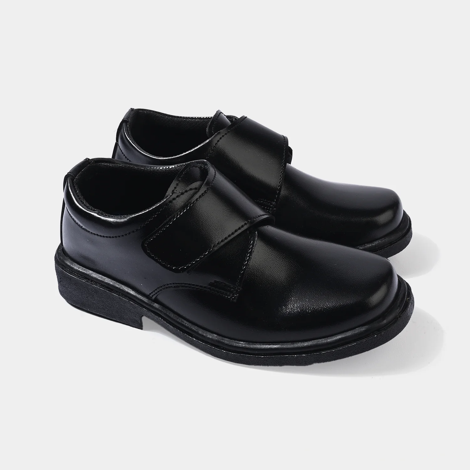 Boys School Shoes TS-12A – Black - Image 3