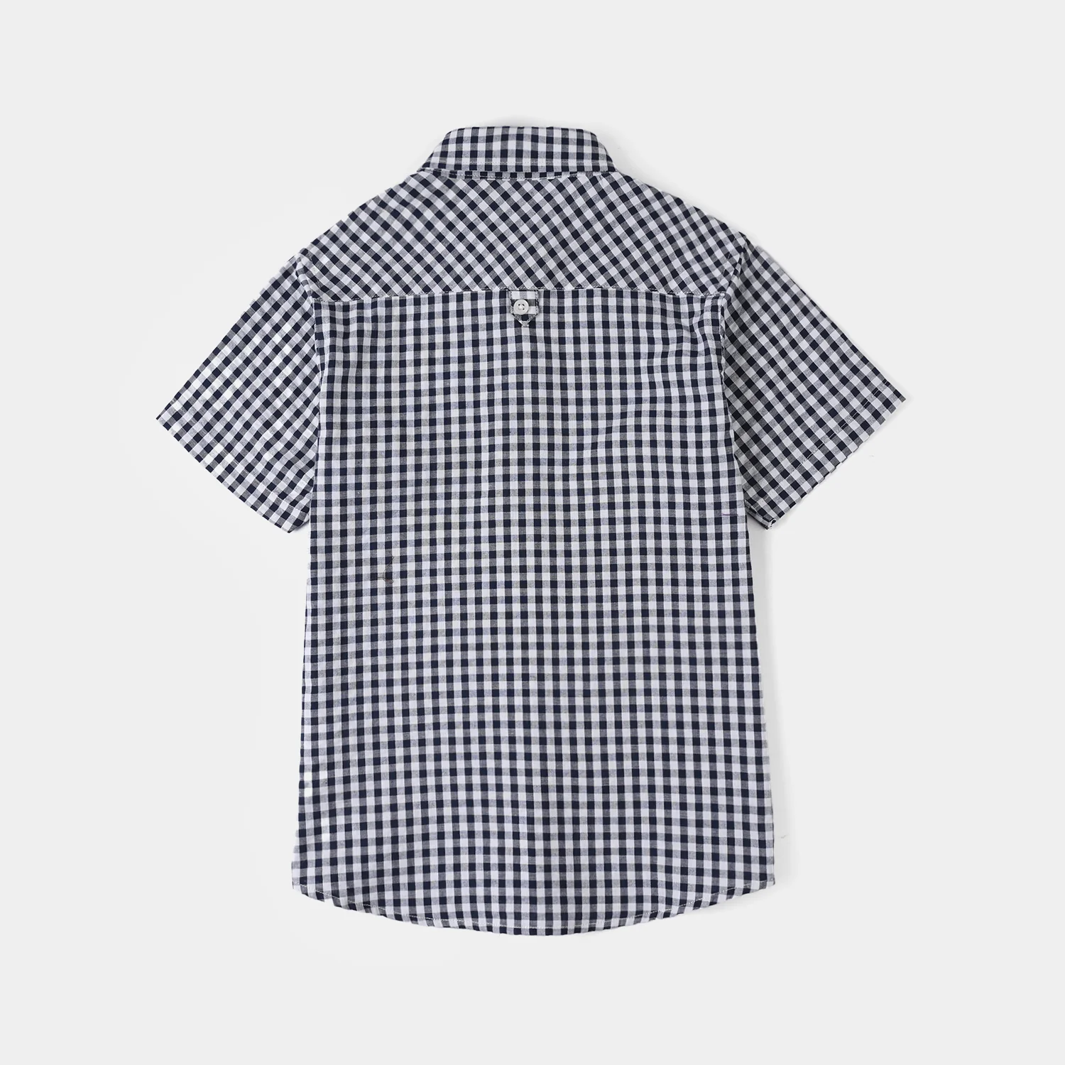Boys Yarn Dyed Shirt (Cool Tricks) - Black - Image 4
