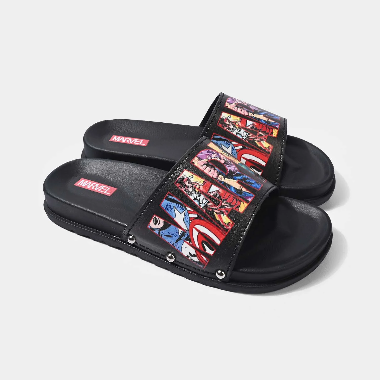 Boys Slides SF-14-BLACK - Image 4