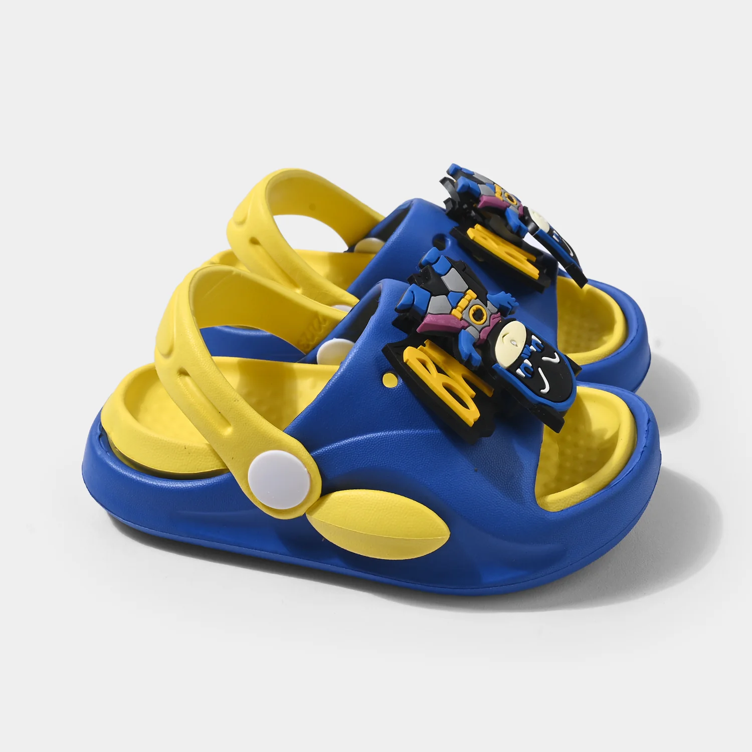 Boys Slipper 013-Q3-Blue - Image 3