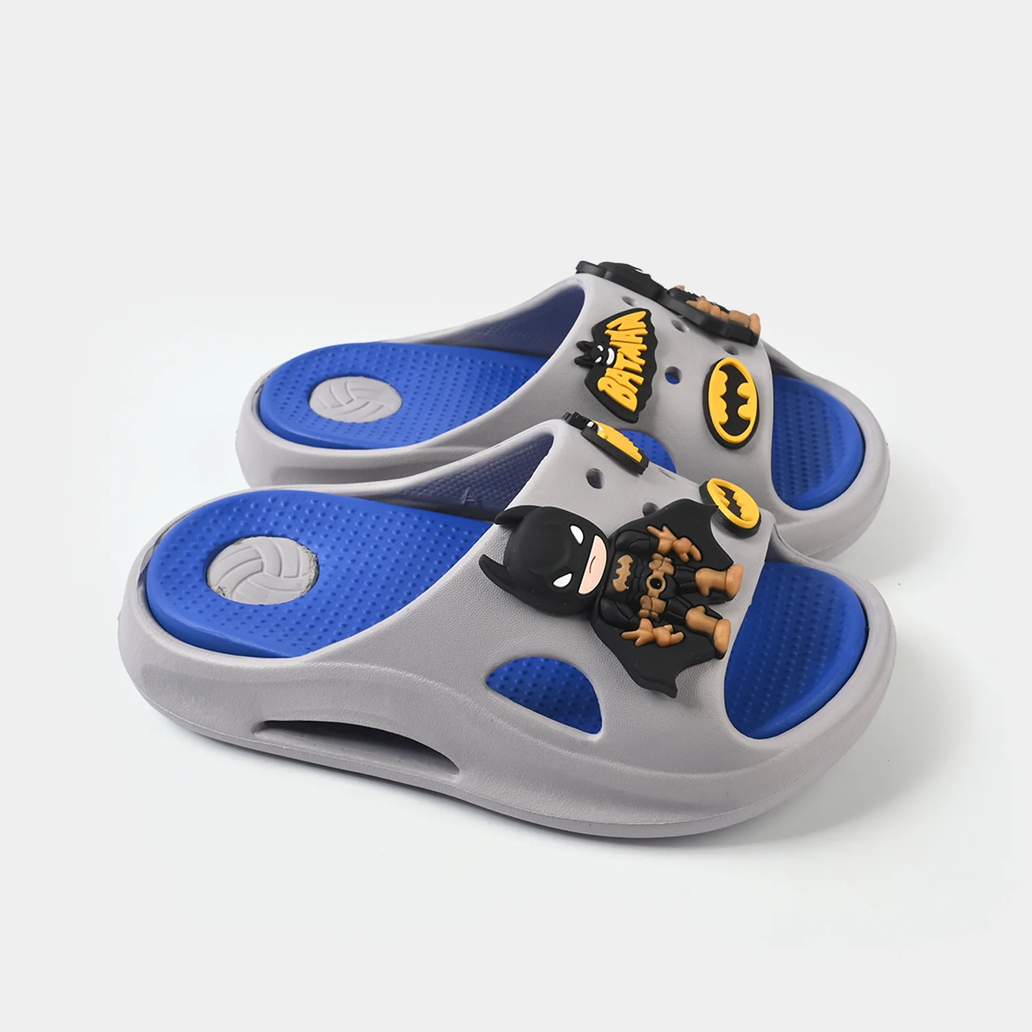 Boys Slipper 016-35 - GREY - Image 3