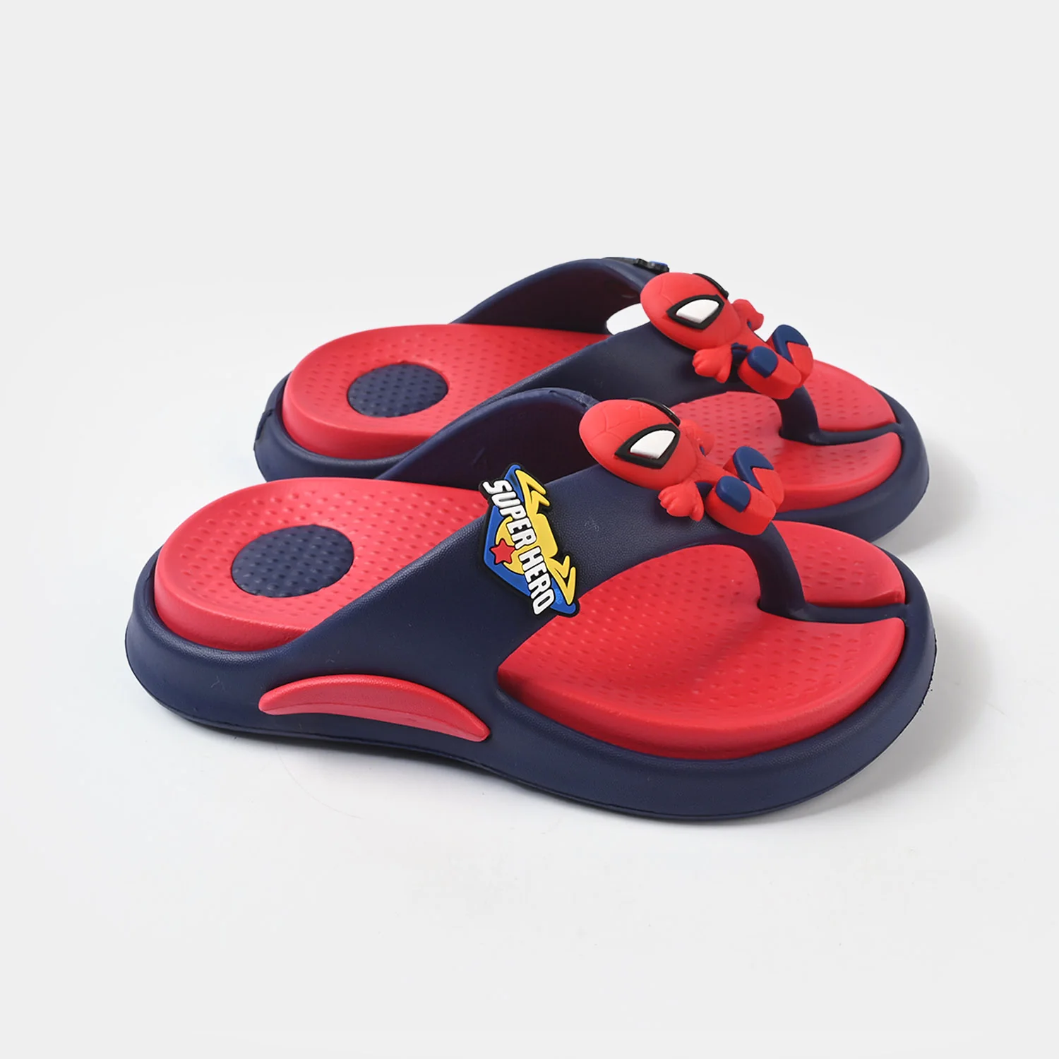 Boys Slipper 016-A2 - NAVY - Image 3