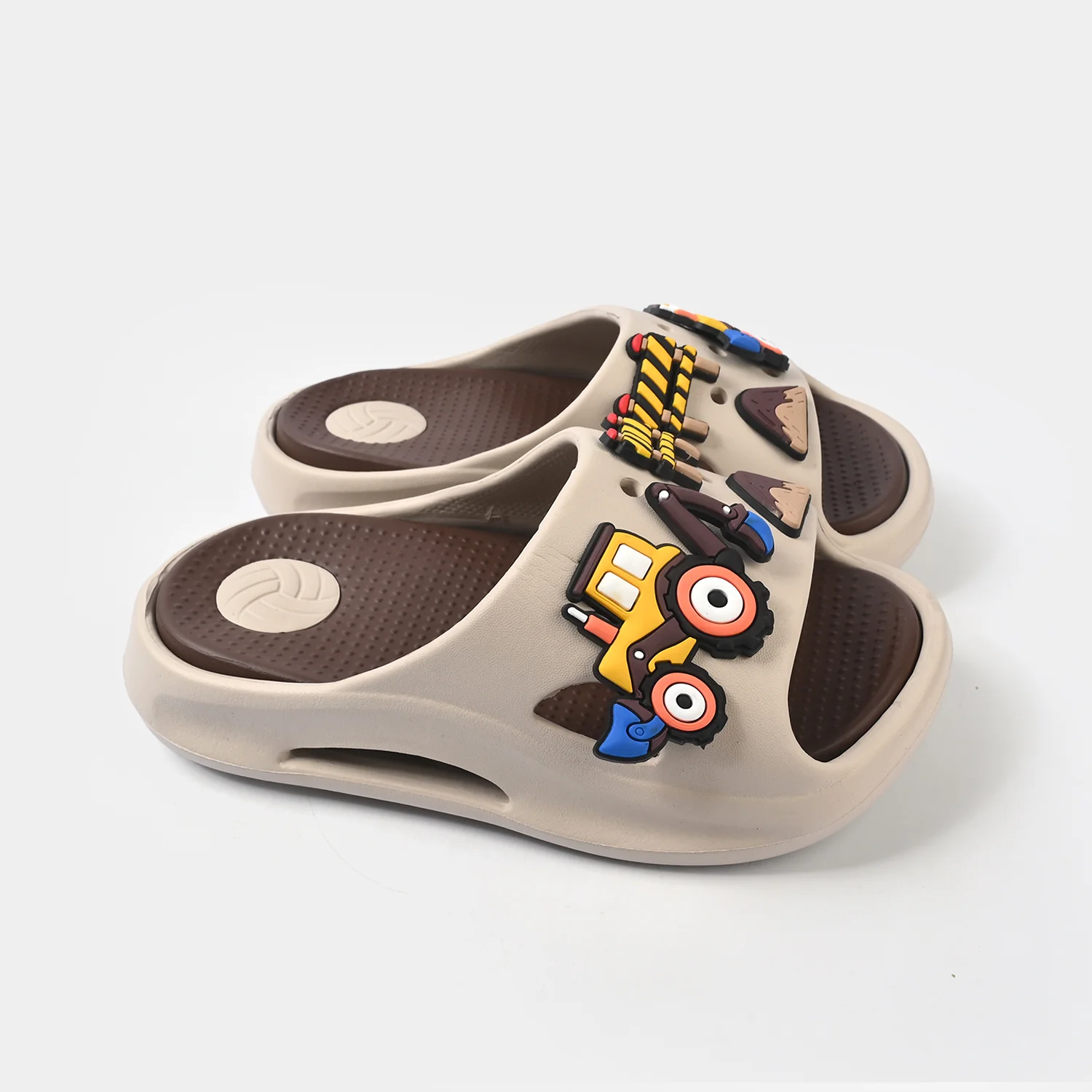 Boys Slipper 016 - BEIGE - Image 3