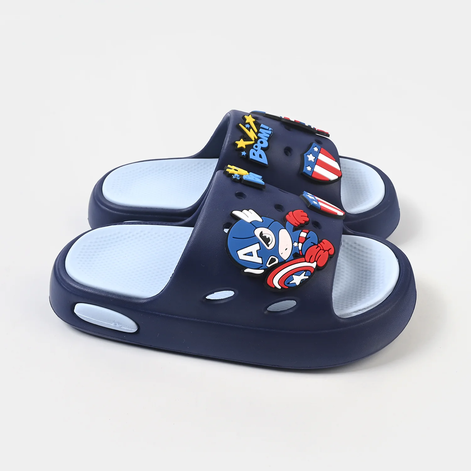 Boys Slipper A01-253-Blue - Image 4