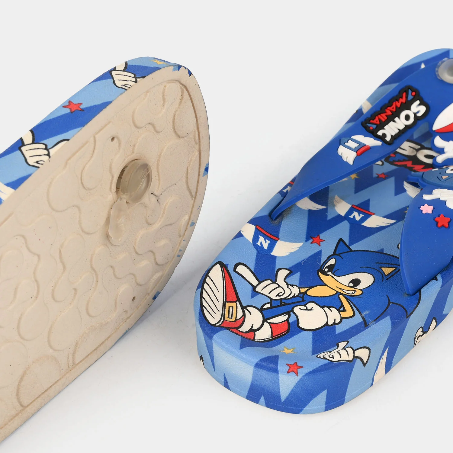 Boys Slippers 338-20 - NAVY - Image 2