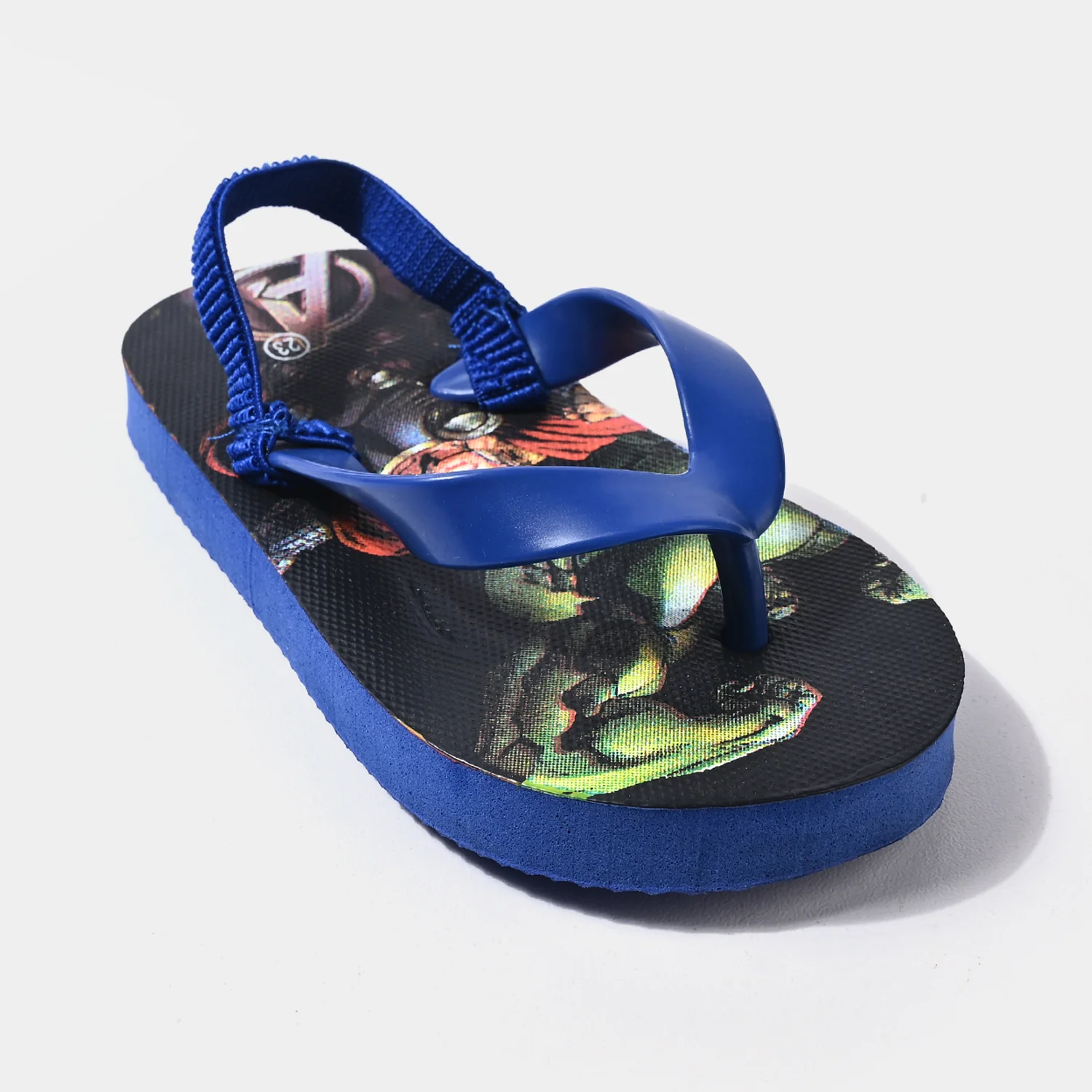 Boys Slippers BB-66 Superhero Flip-Flops – Navy