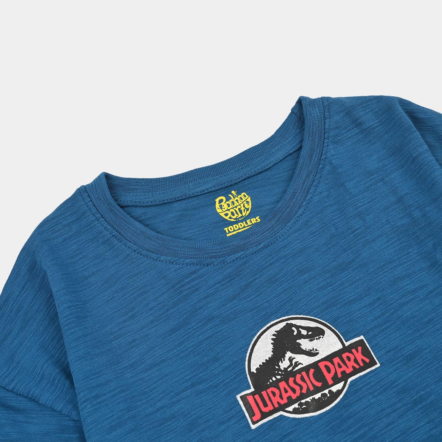 Boys Slub Jersey T-Shirt H/S J-Park-BLUE - Image 2