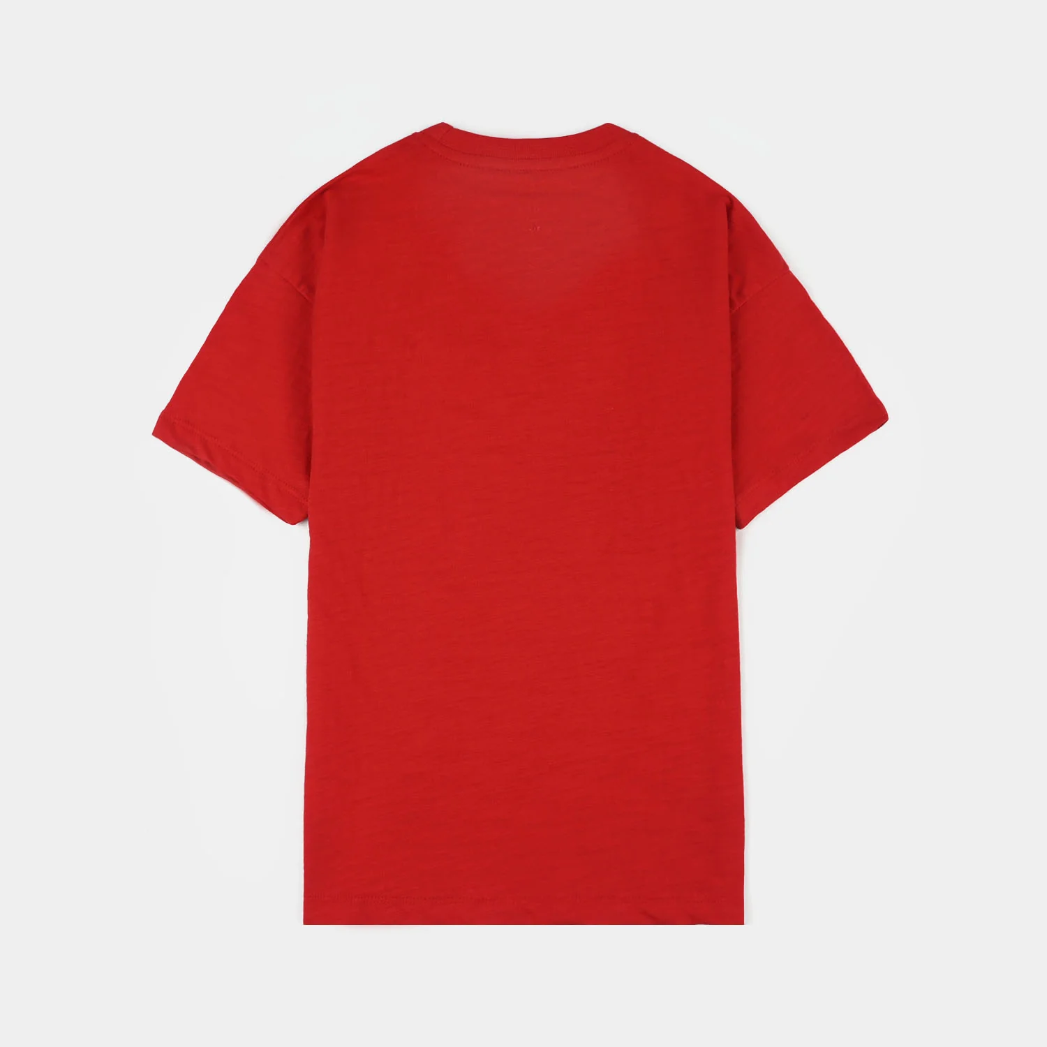 Boys Slub Jersey T-Shirt (Off Road) - Red - Image 4