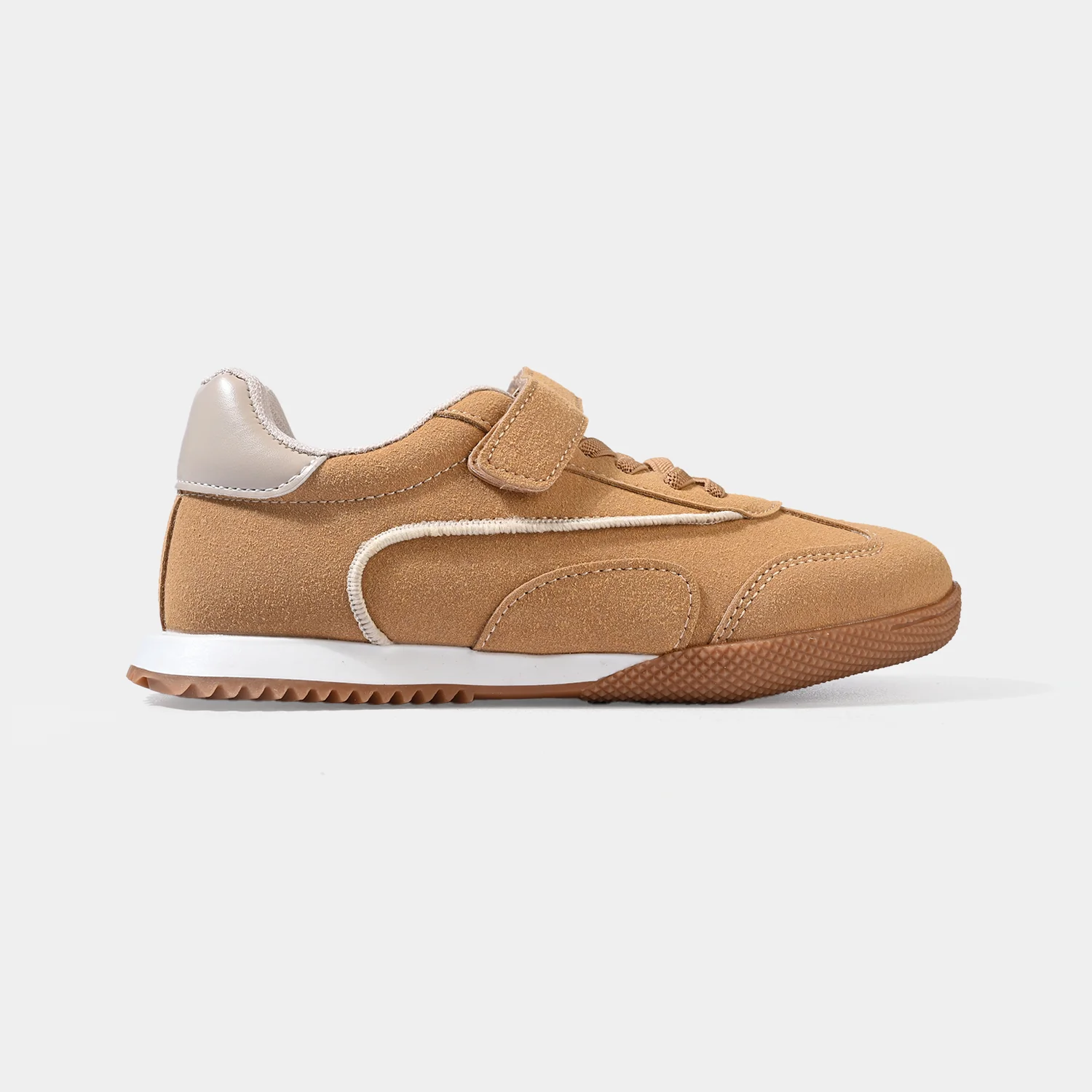 Boys Sneaker 128-3-Camel.white - Image 4
