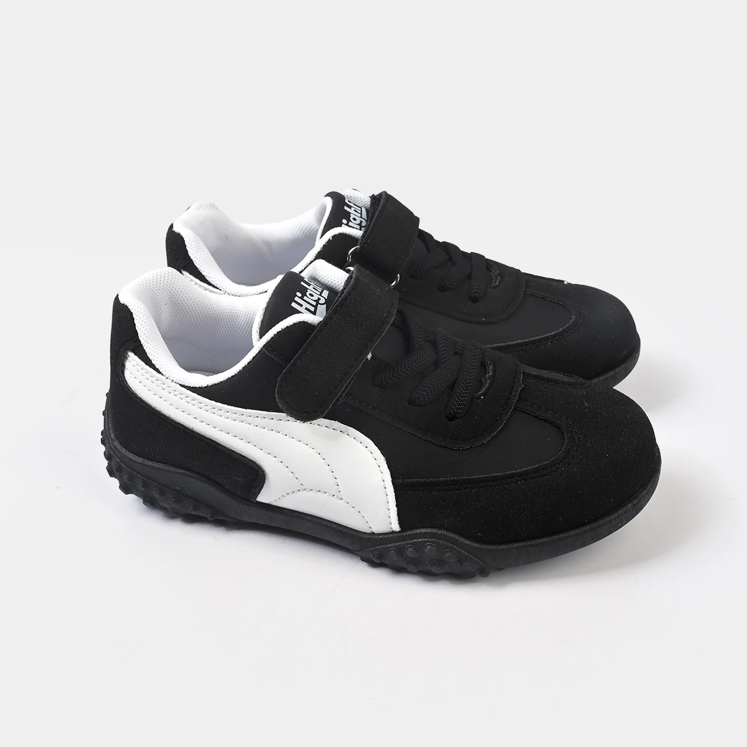 Boys Sneaker Z078-BLACK - Image 3