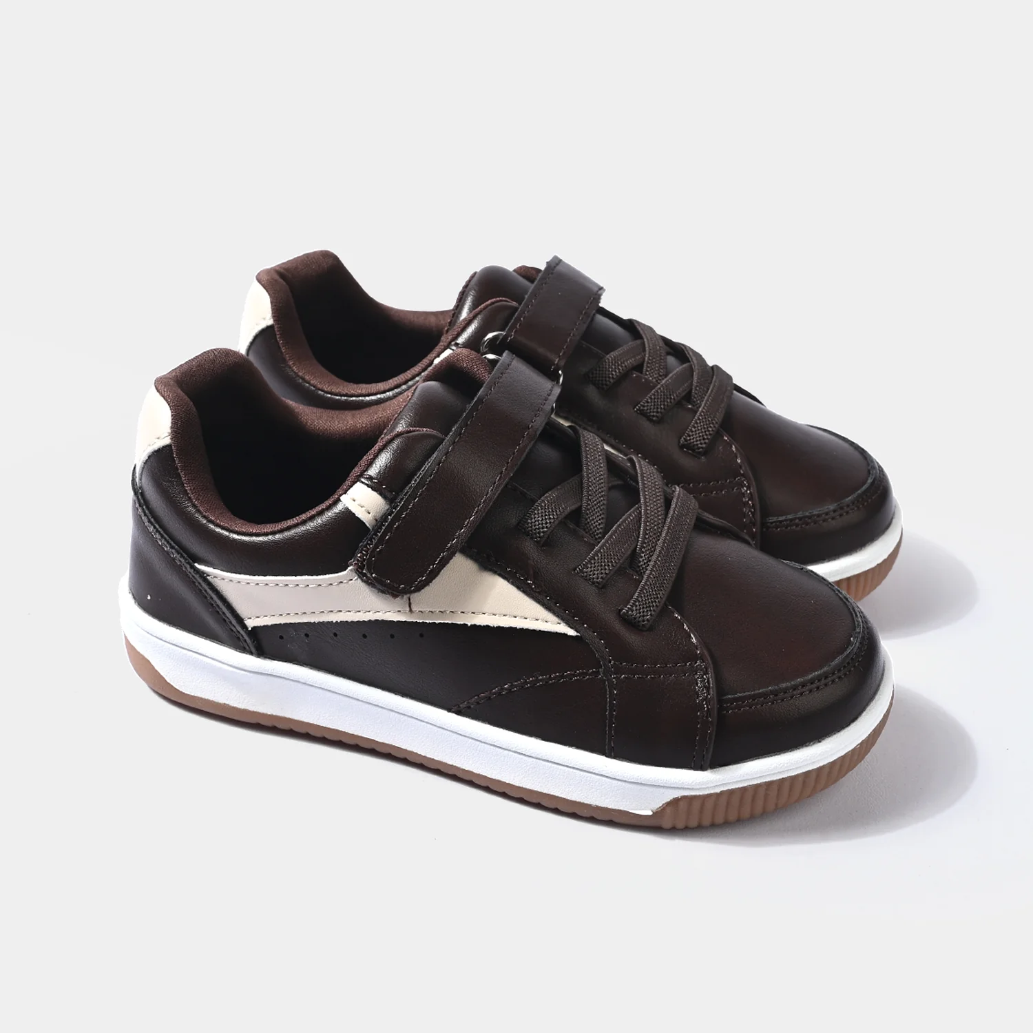 Boys Sneakers XR620-010-BROWN - Image 3
