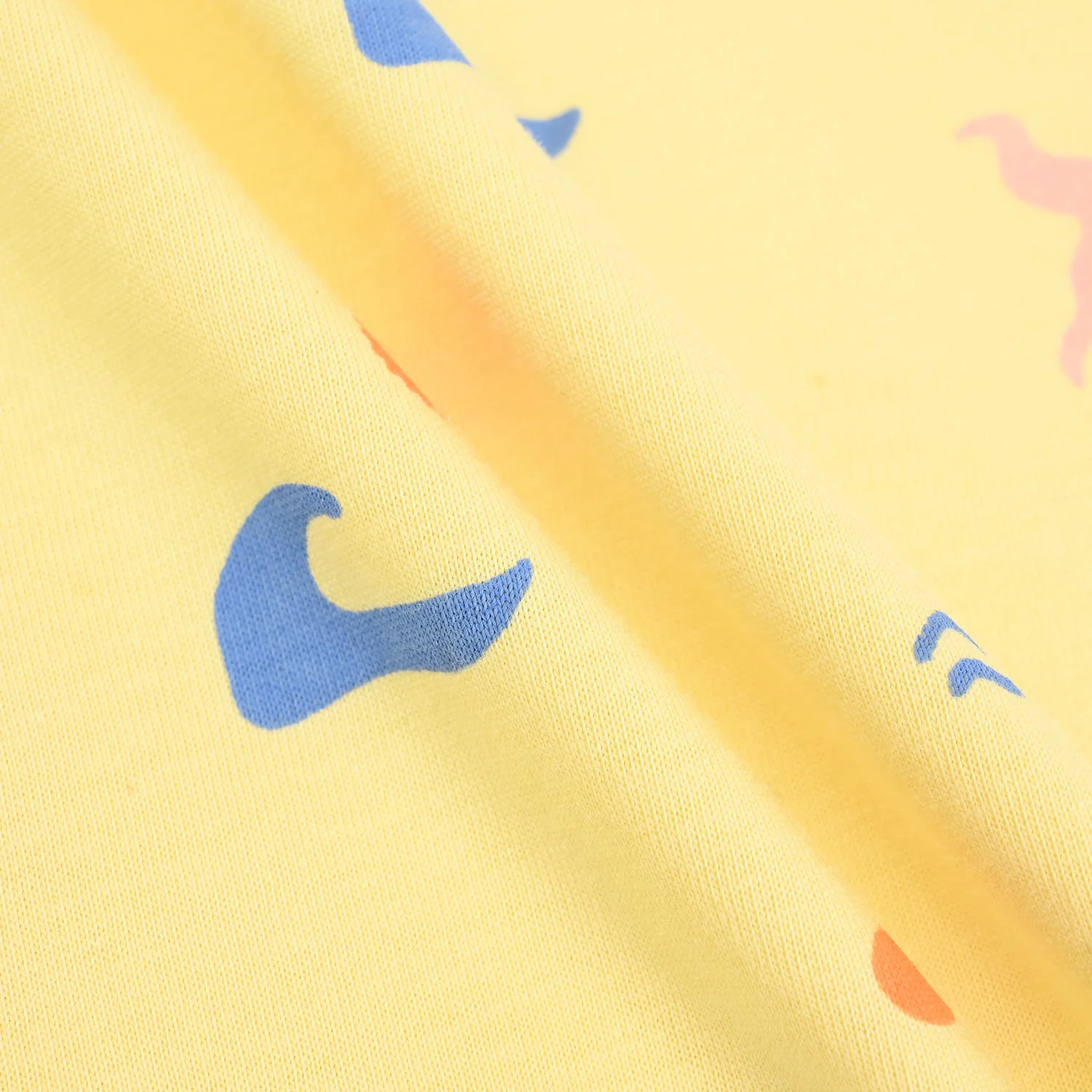 Boys Cotton Jersey T-Shirt (Beach) - Yellow - Image 2