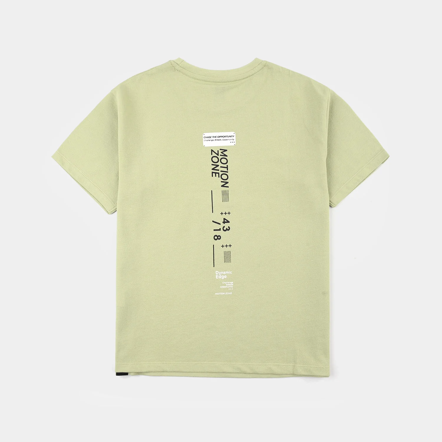 Boys Jumbo Pique T-Shirt (Prime Motion) - Green - Image 5