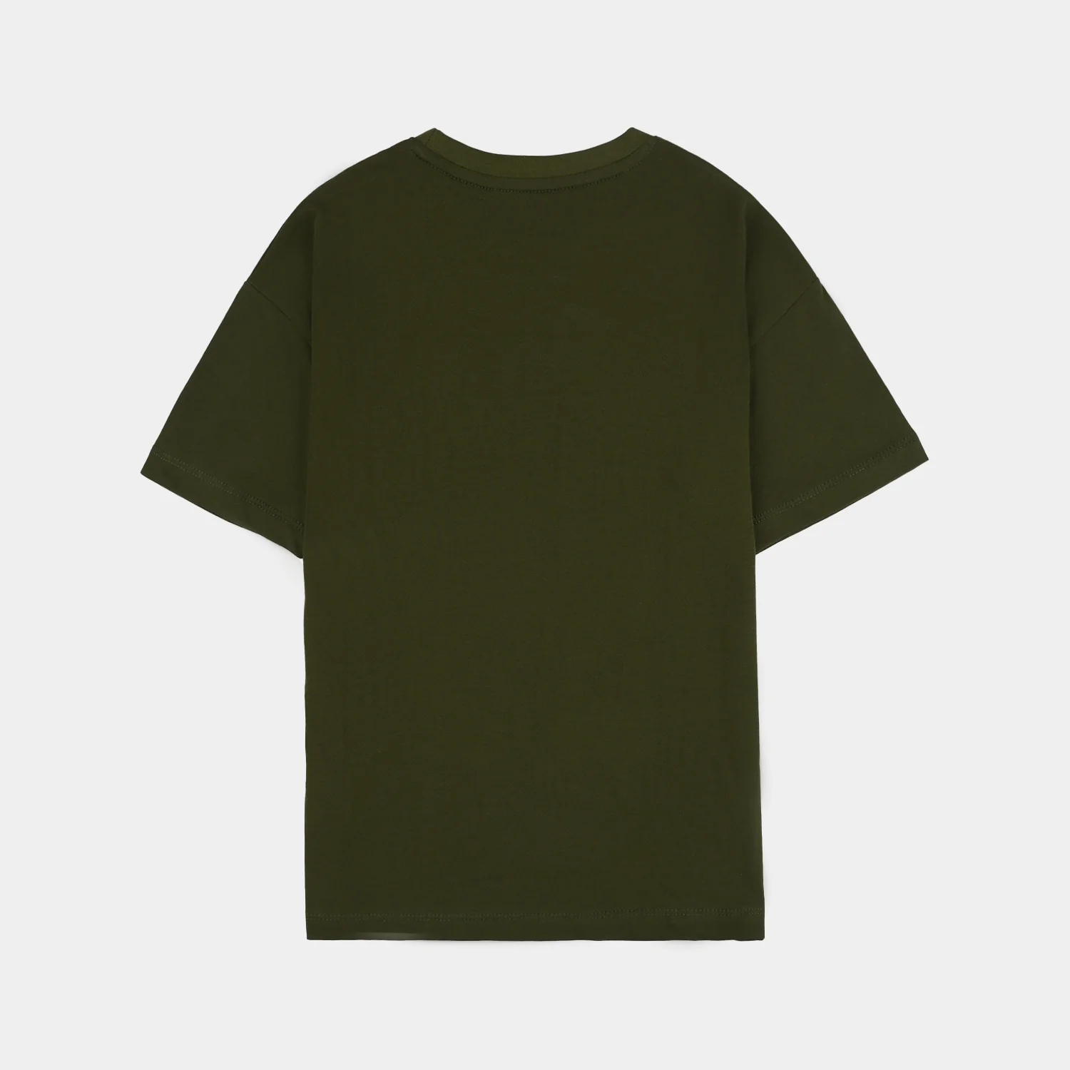 Boys Jersey/Terry T-Shirt (Champs) - Rifle Green - Image 4