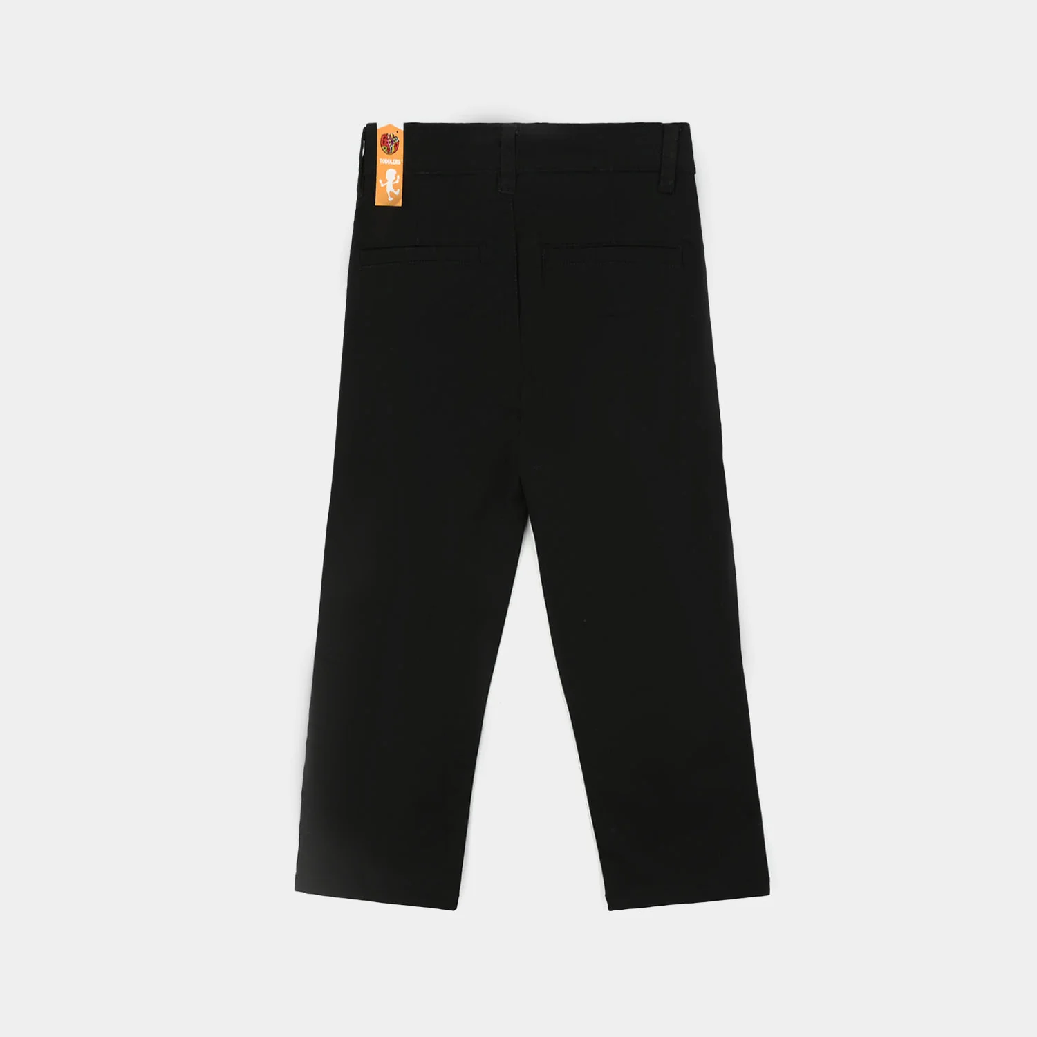 Boys Twill Pants Basic - Black - Image 4