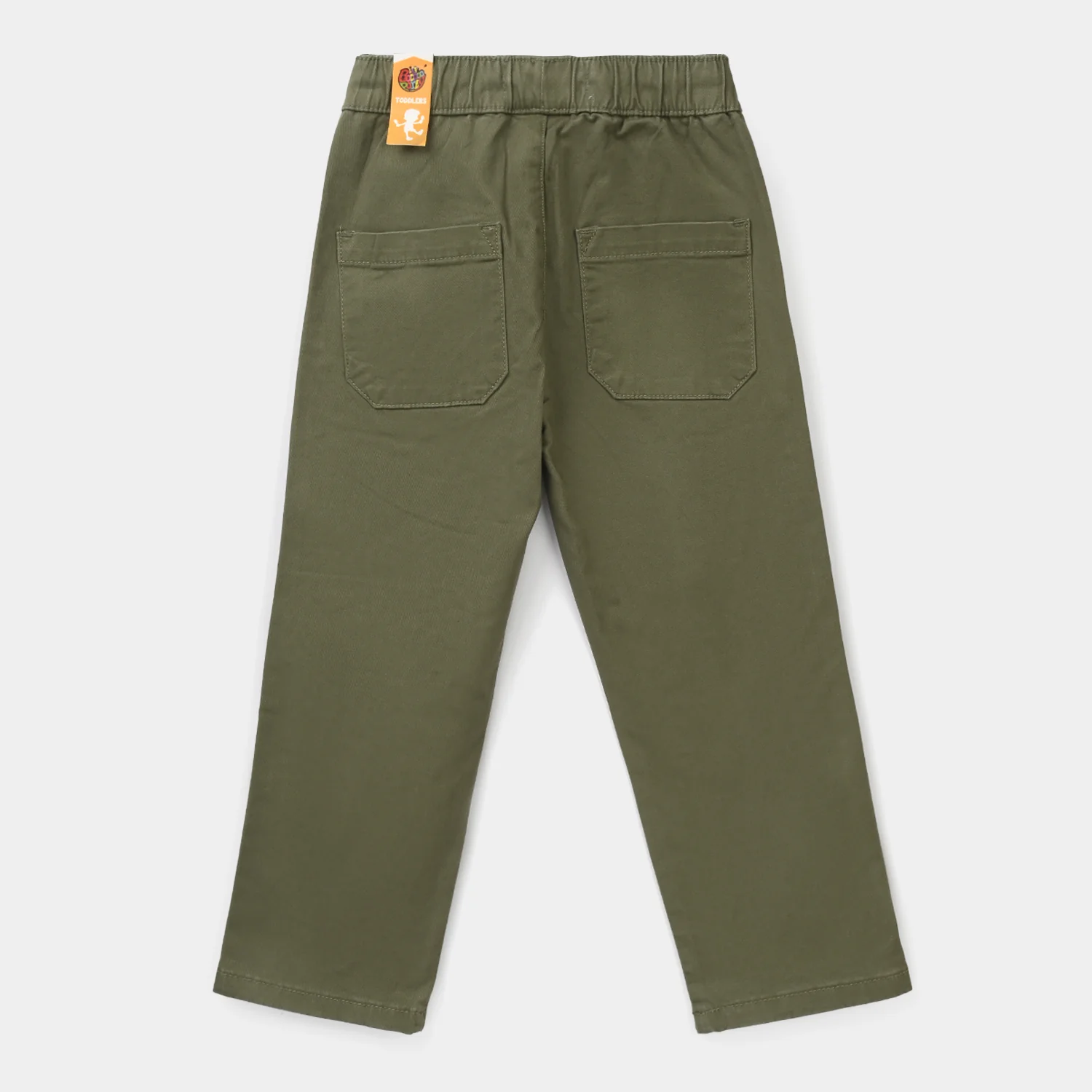 Boys Twill Pants Golf - Green - Image 3