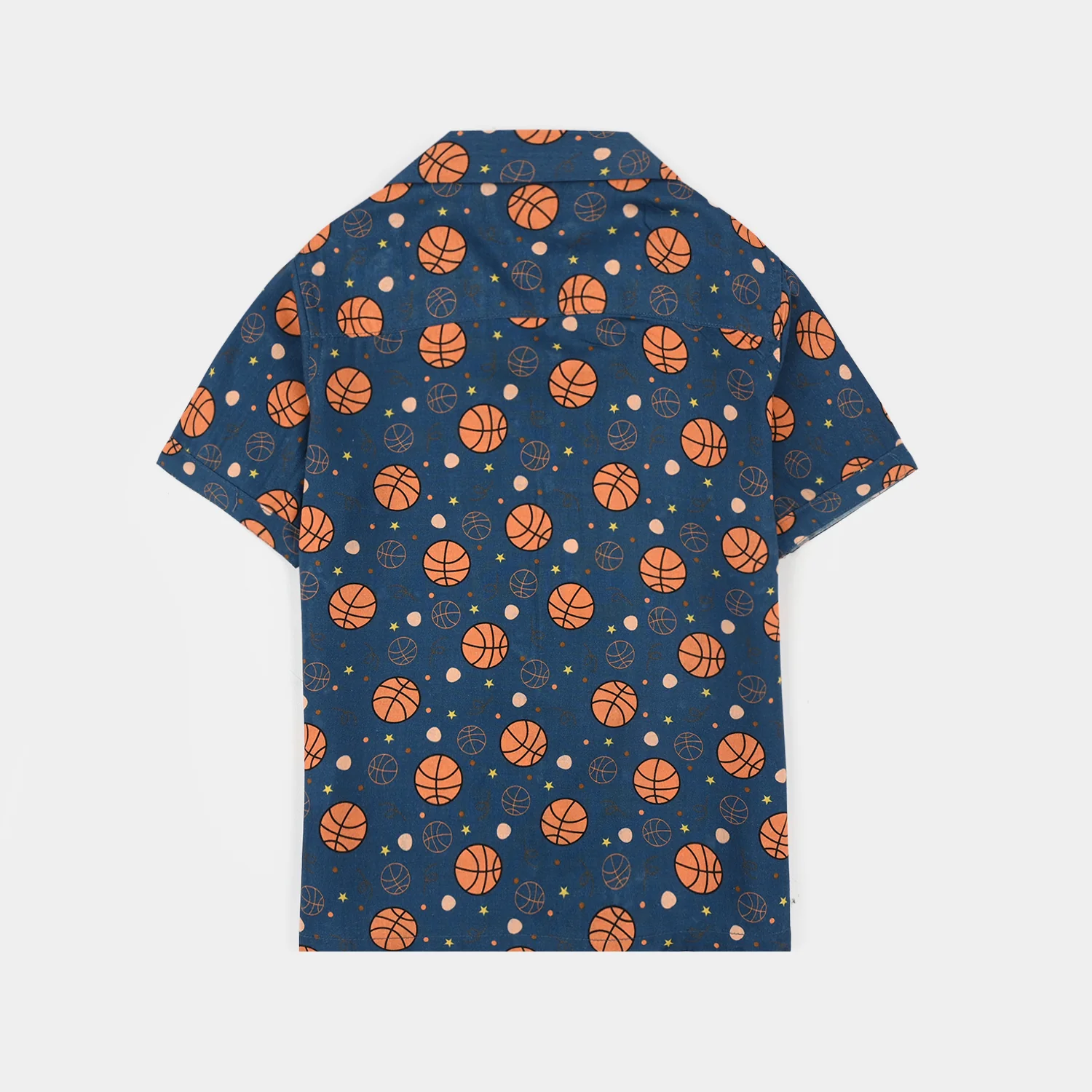 Boys Viscose Nightwear  Basketball -Teal Blue - Image 9