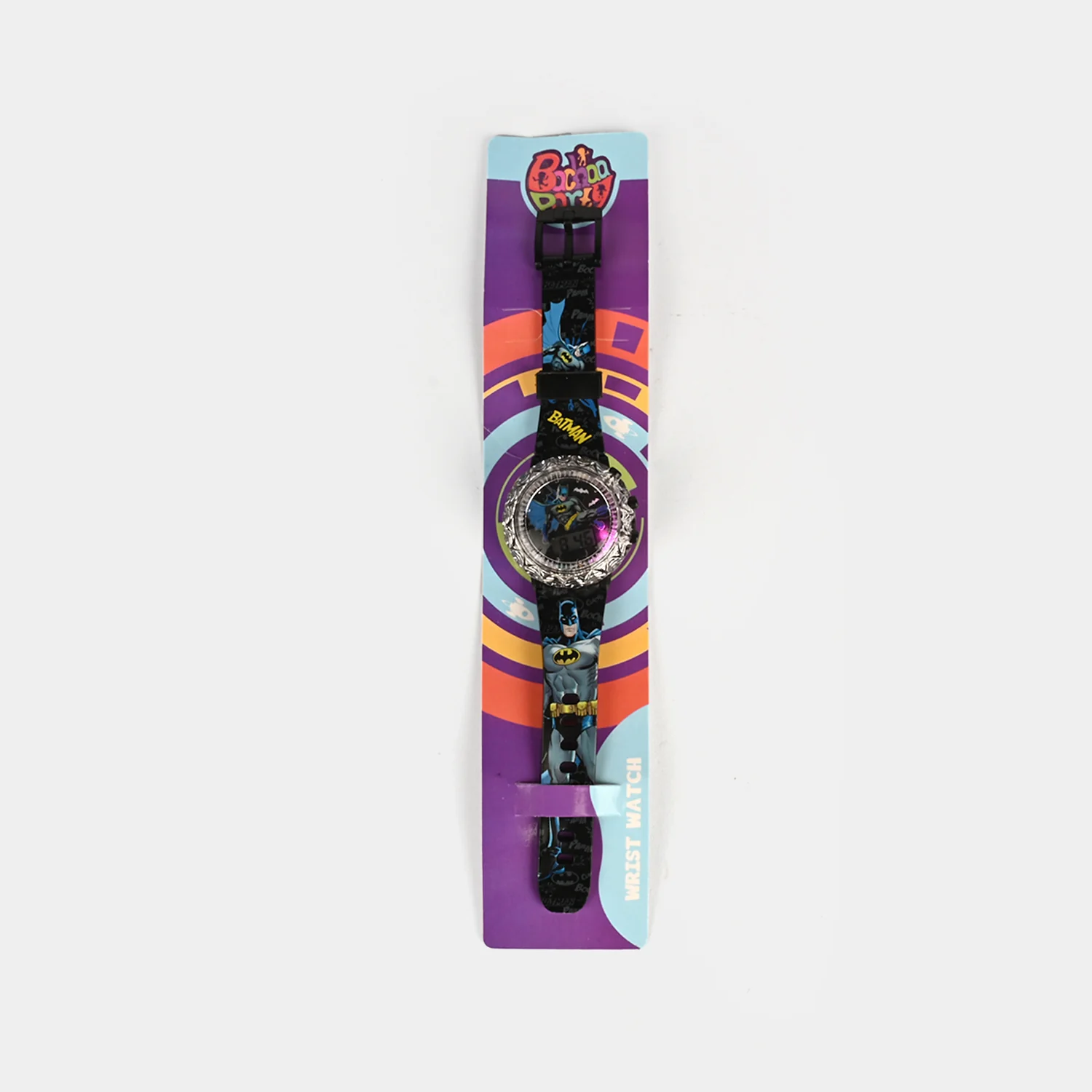 Kids Round Dial Spinning Wrist Watch with Light & Sound - Image 4