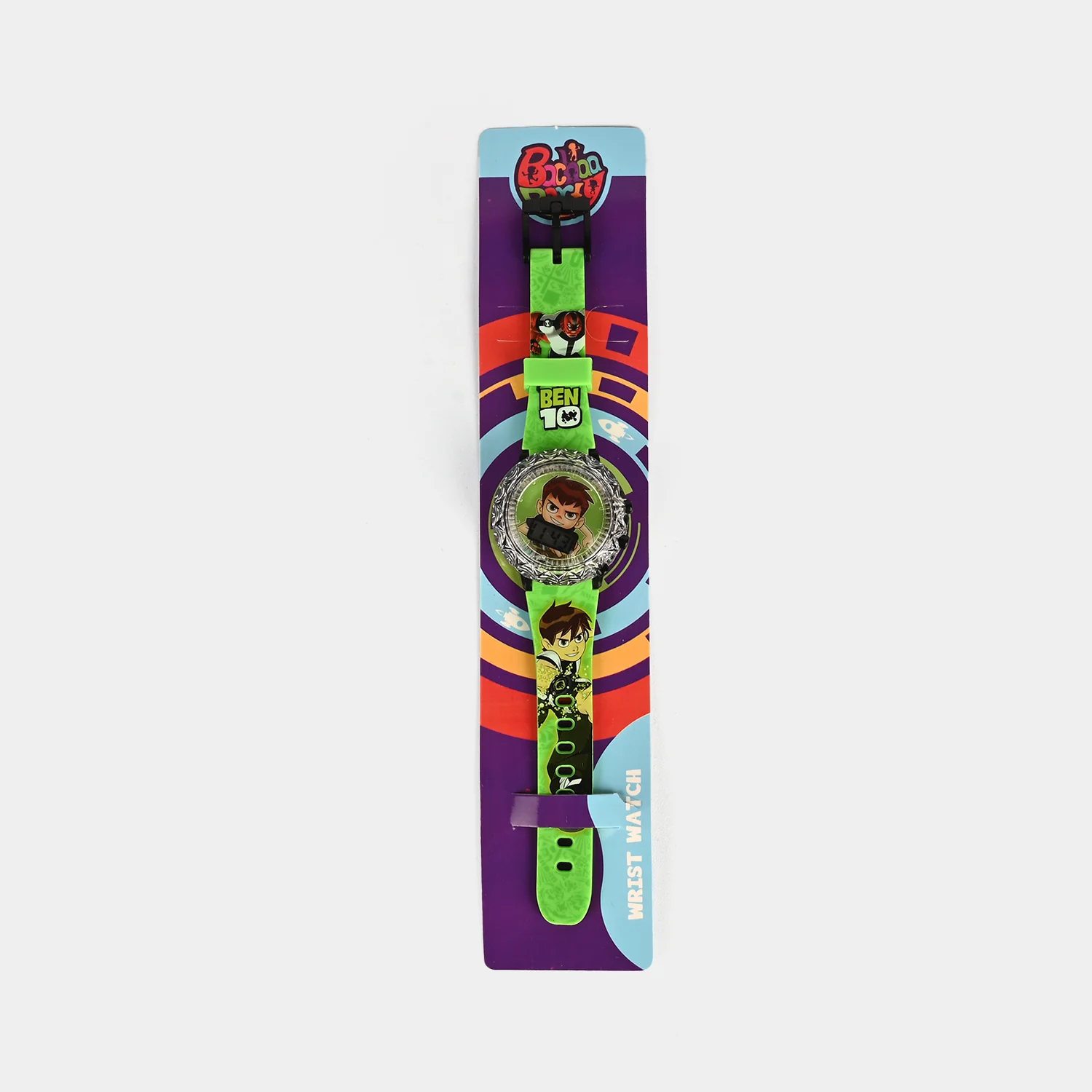 Kids Round Dial Spinning Wrist Watch with Light & Sound - Image 4
