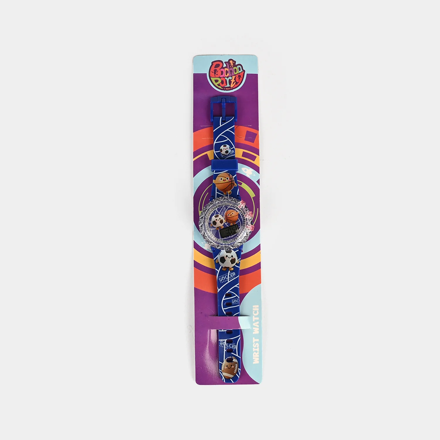 Kids Round Dial Spinning Wrist Watch with Light & Sound - Image 4