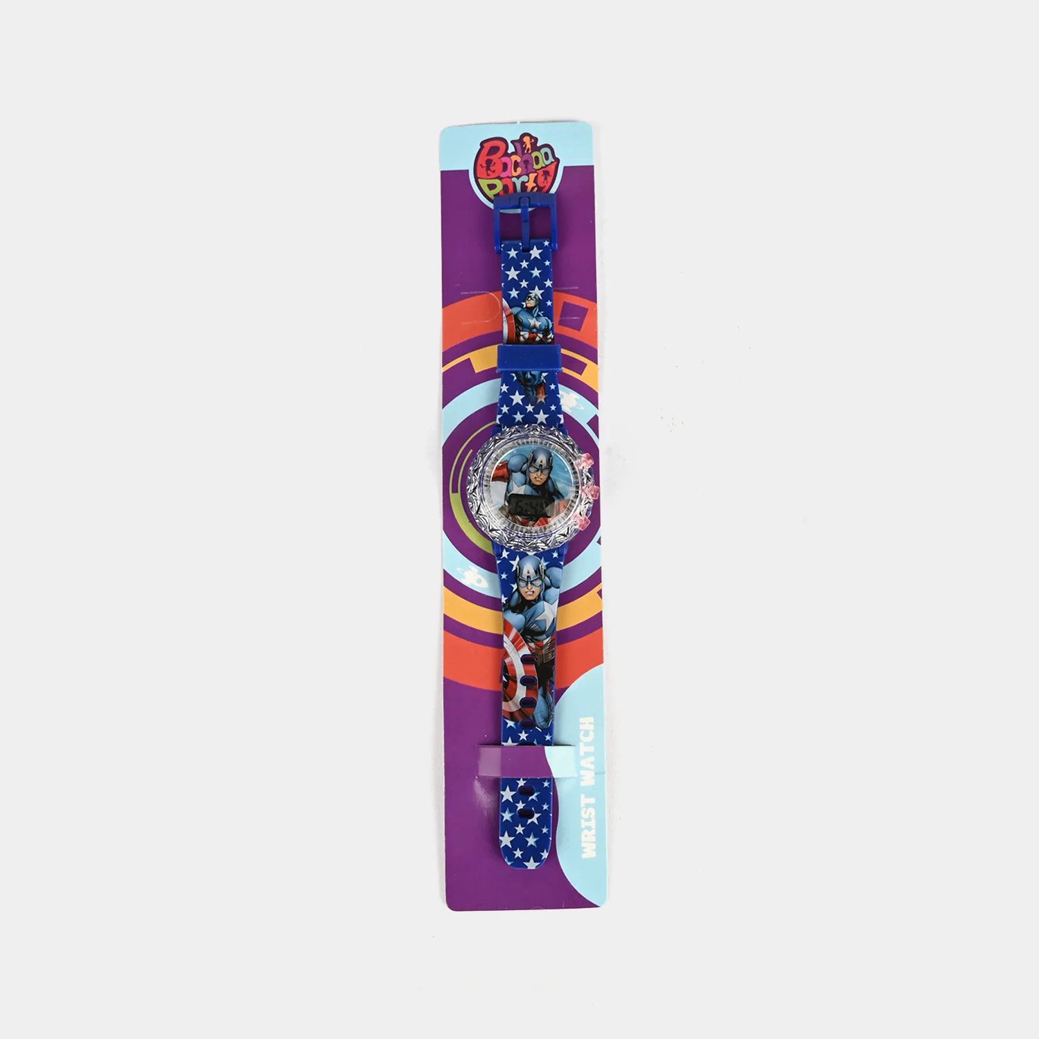 Kids Round Dial Spinning Wrist Watch with Light & Sound - Image 4
