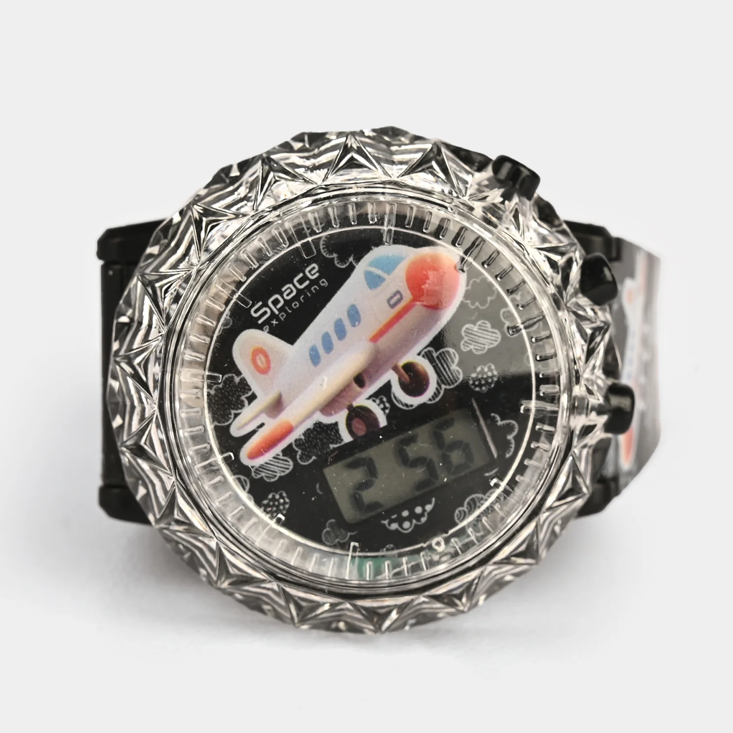 Kids Round Dial Spinning Wrist Watch with Light & Sound - Image 3