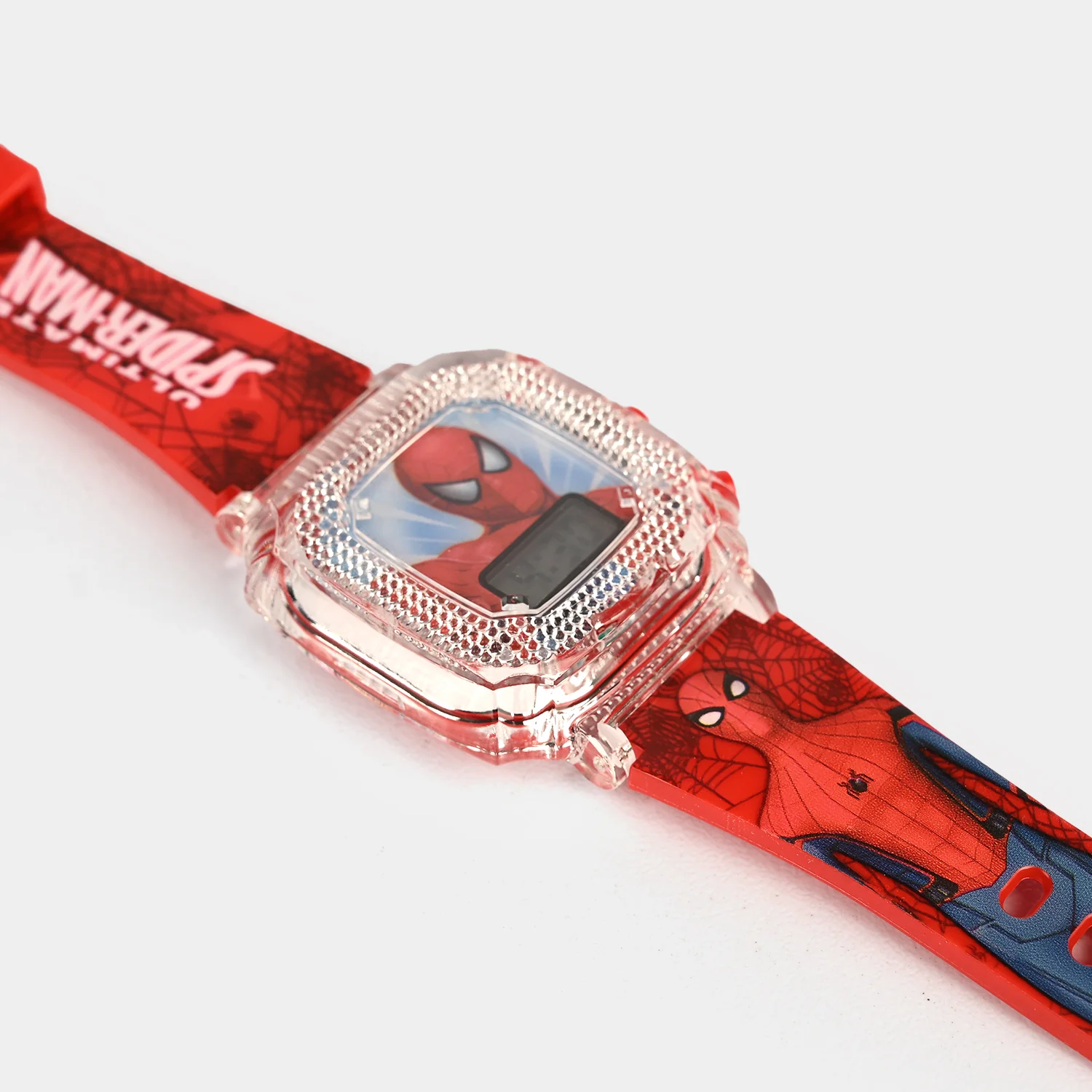 Boys Character Wristwatch Square Dial With Light & Sound - Image 2