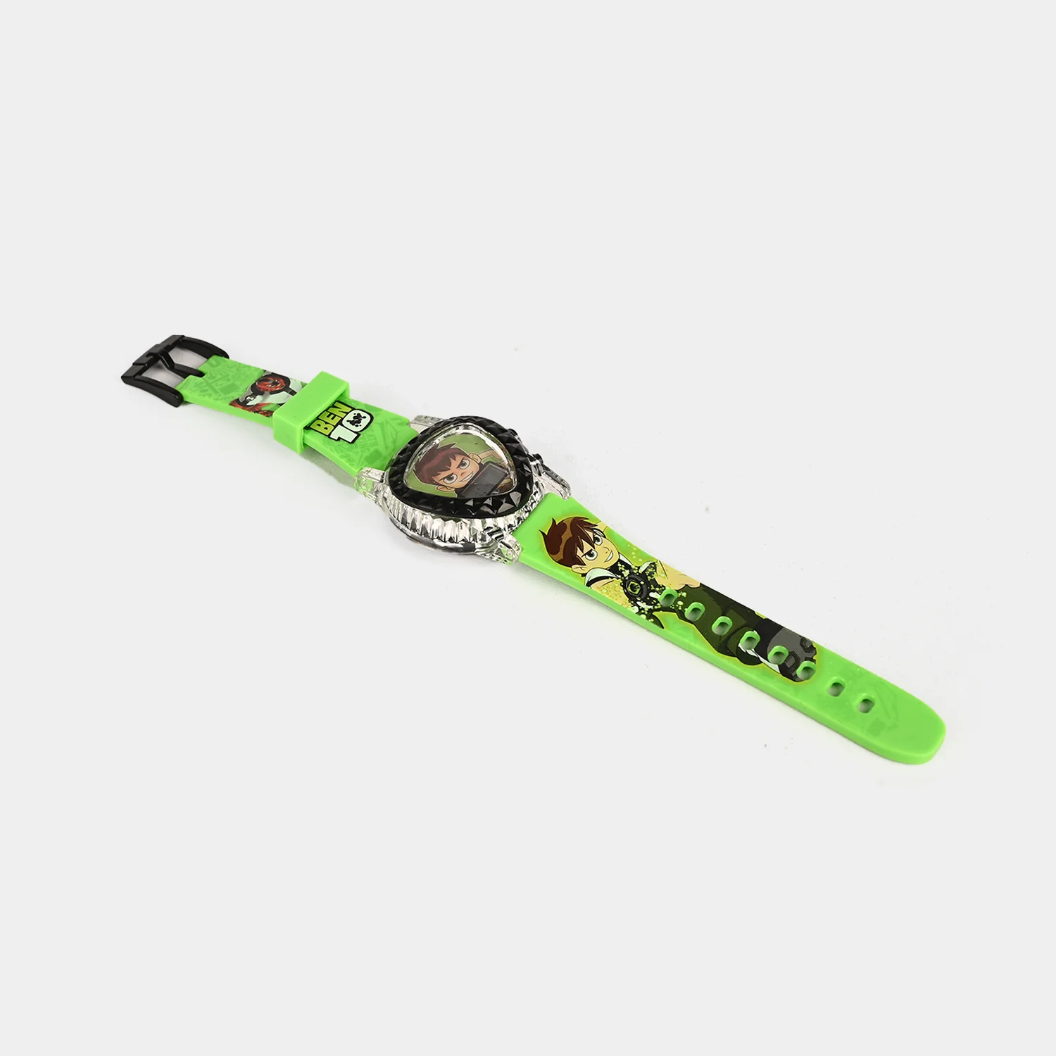Kids Triangle Dial Wrist Watch with Light & Sound
