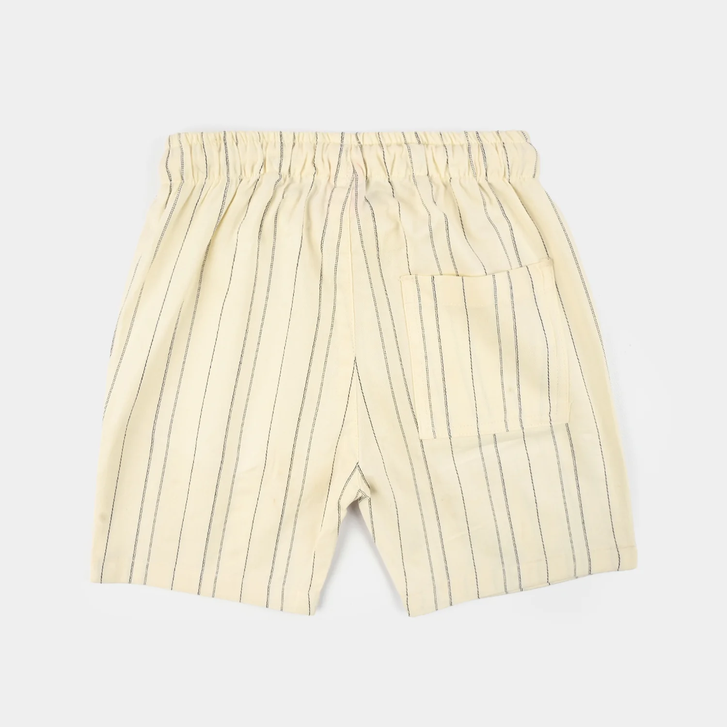 Boys Yarn Dyed Woven Suit 2 Piece (Cuban Stripe) - Off White - Image 11