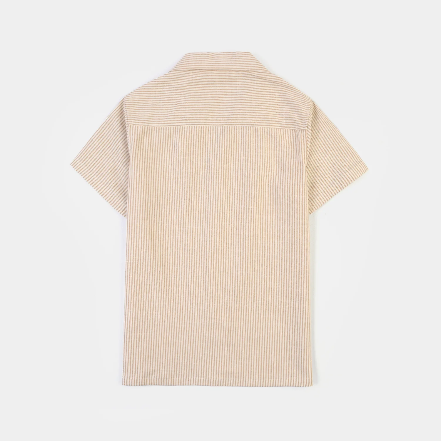 Boys Yarn Dyed Shirt (Favourite Place) - Stripe - Image 4