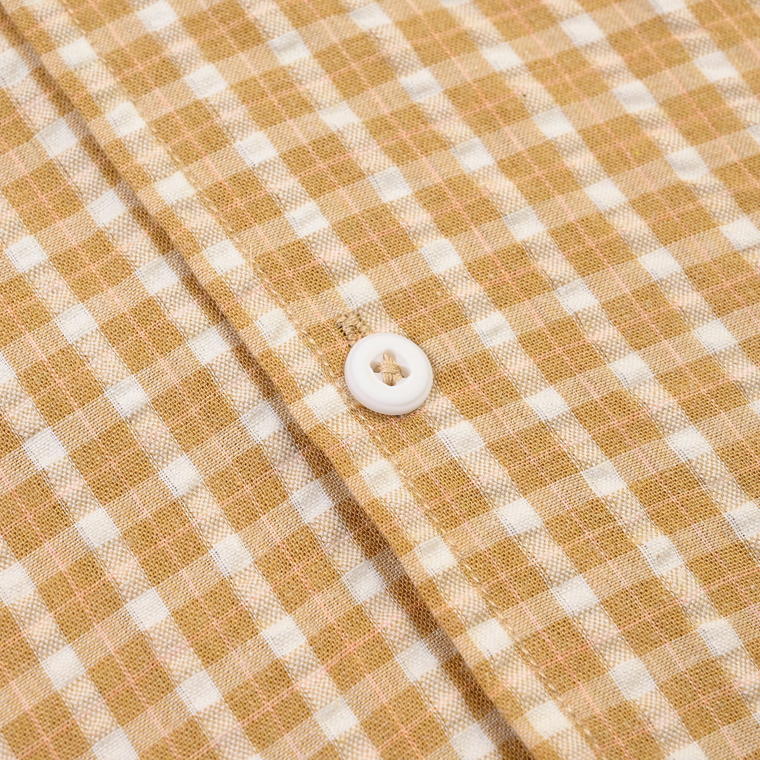 Boys Yarn Dyed Shirt (Good Time Ahead)-BROWN - Image 3