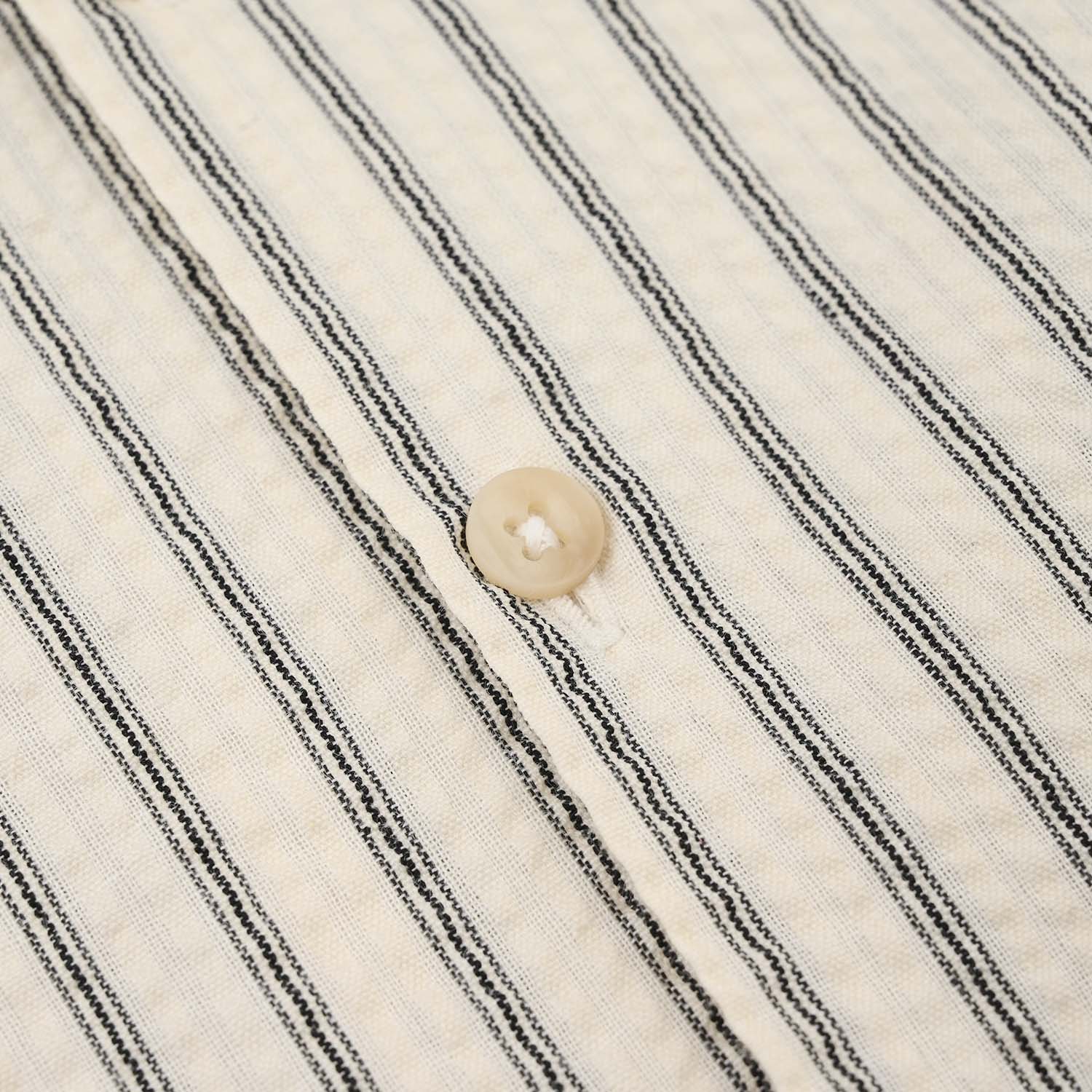 Boys Yarn Dyed Shirt - White - Image 3