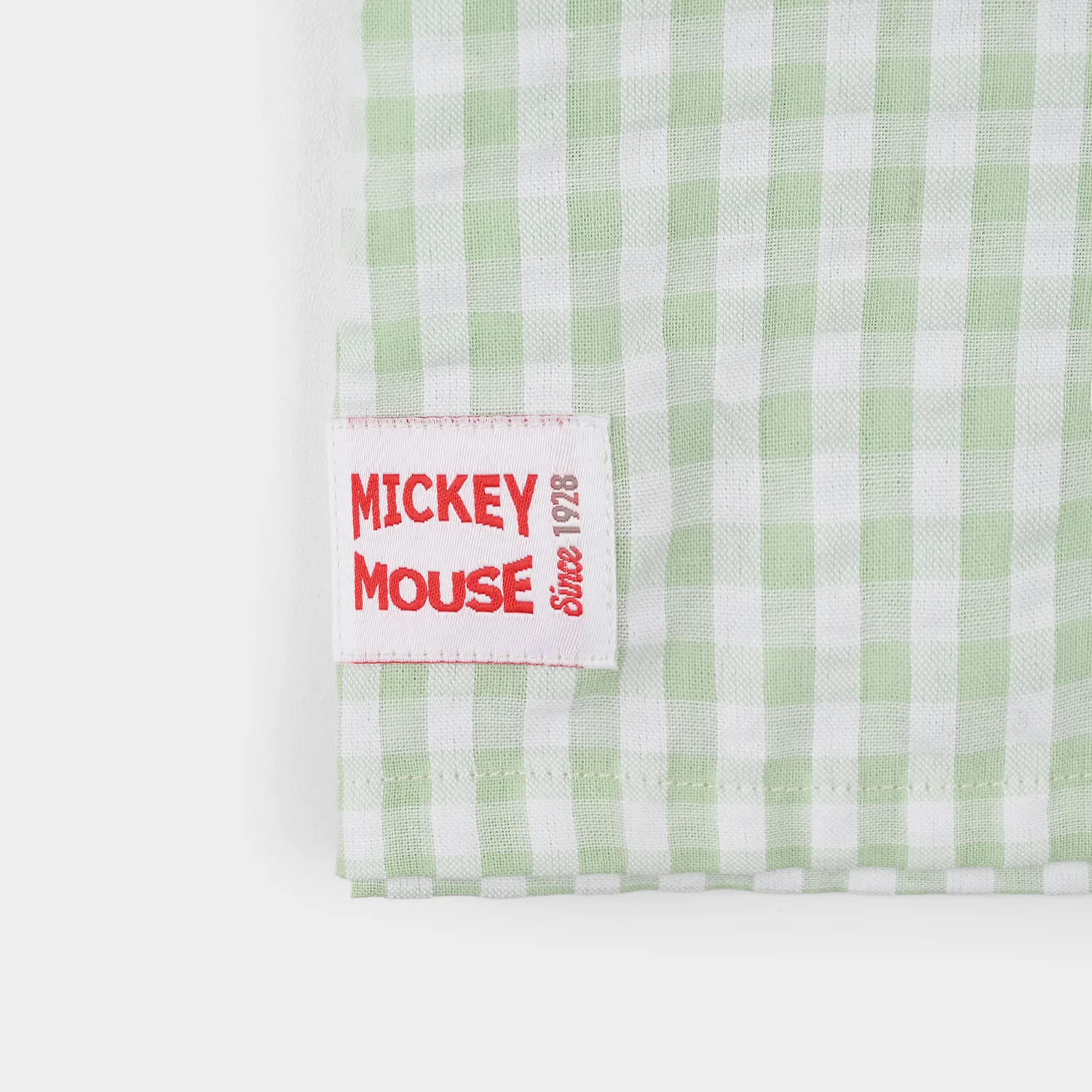 Boys Yarn Dyed Shirt (Check) - Green - Image 3