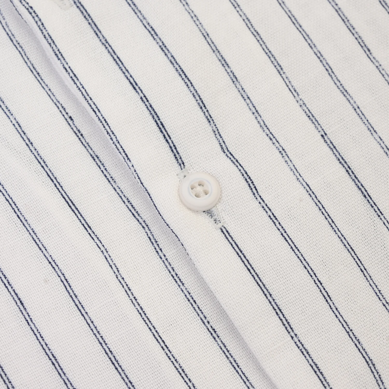 Boys Yarn Dyed Shirt (Salty Vibes)-WHITE - Image 3