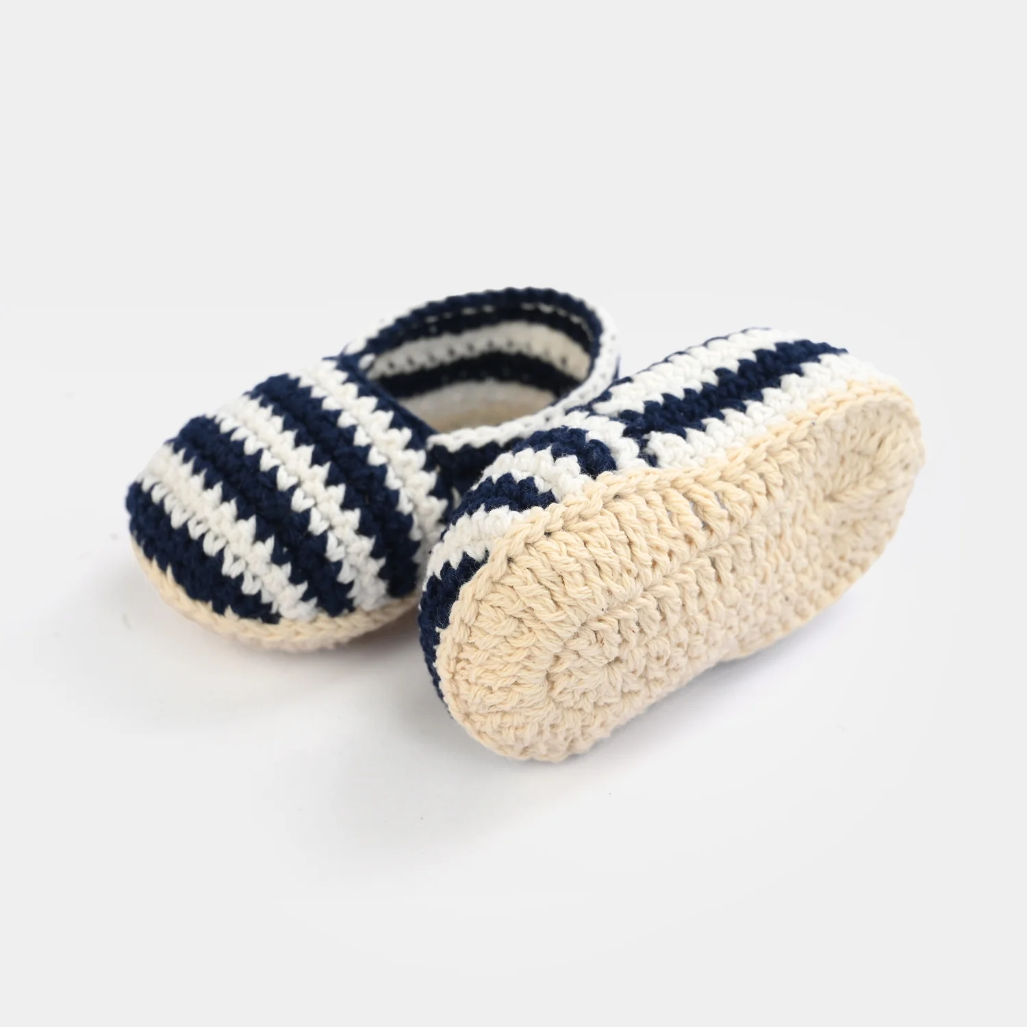Hand-Made Crochet Baby Booties - Image 5