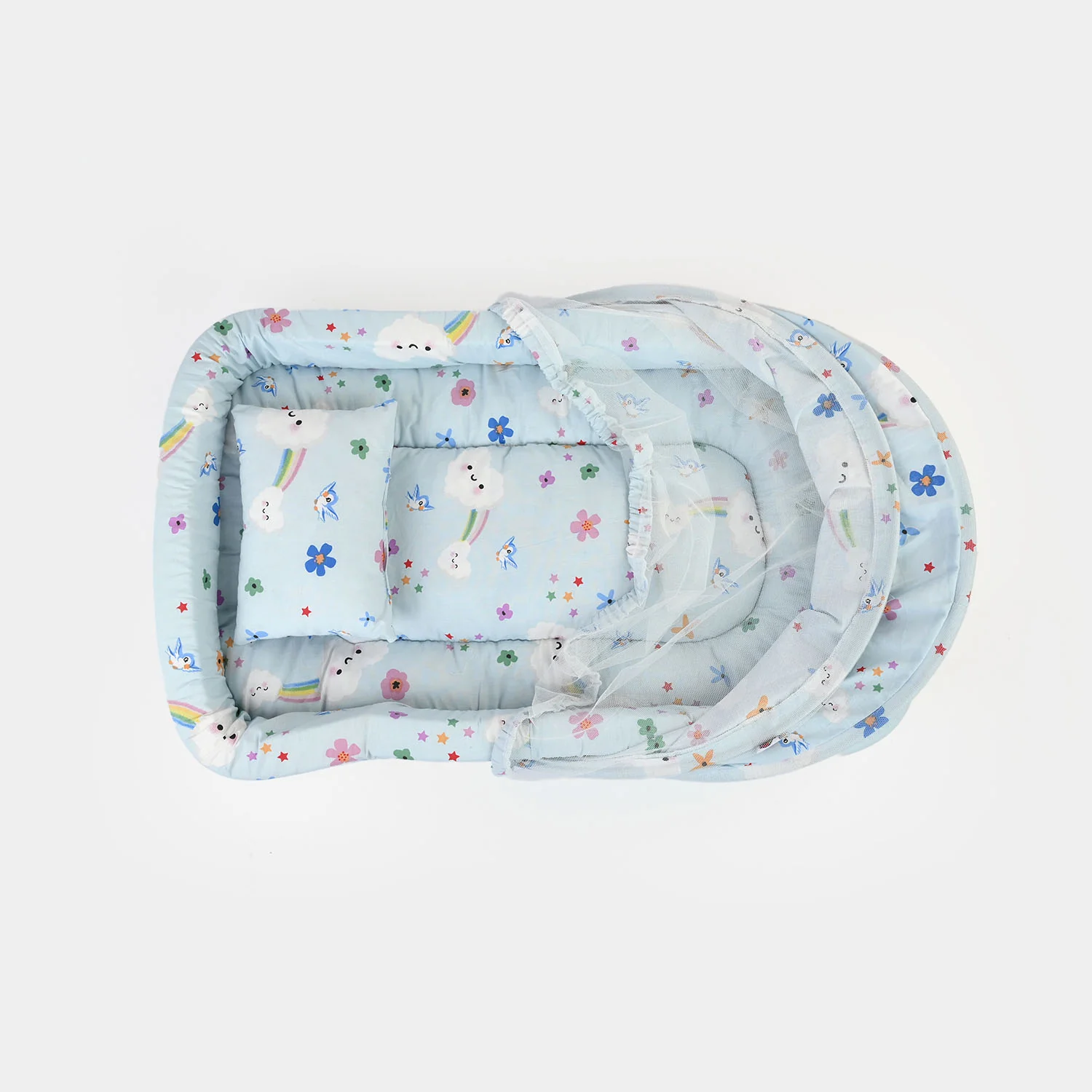 Baby Bed Double Elastic Mosquito Protection Net | 2 IN 1 - Image 3