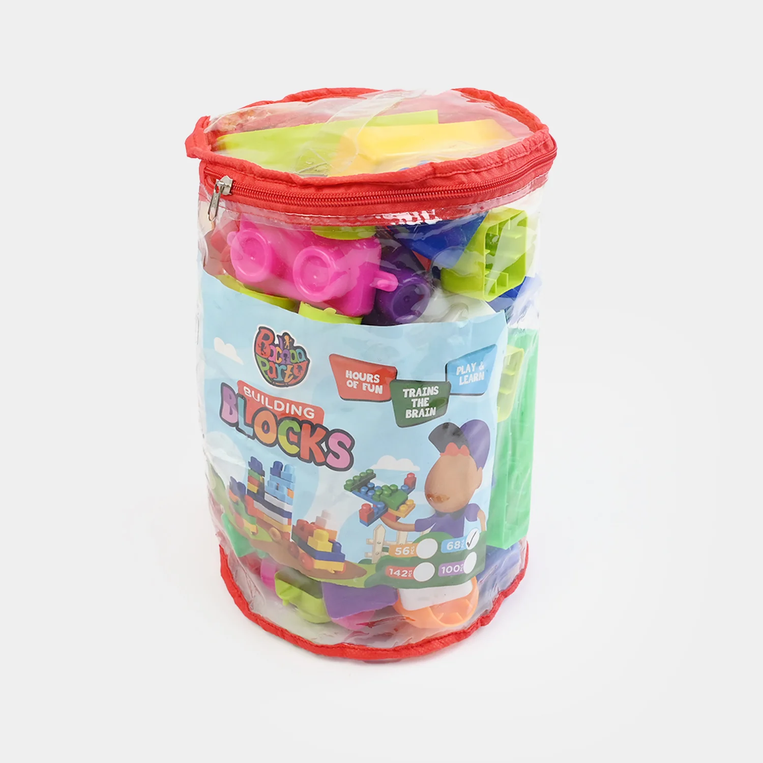 Building Blocks Play Set | 56Pcs