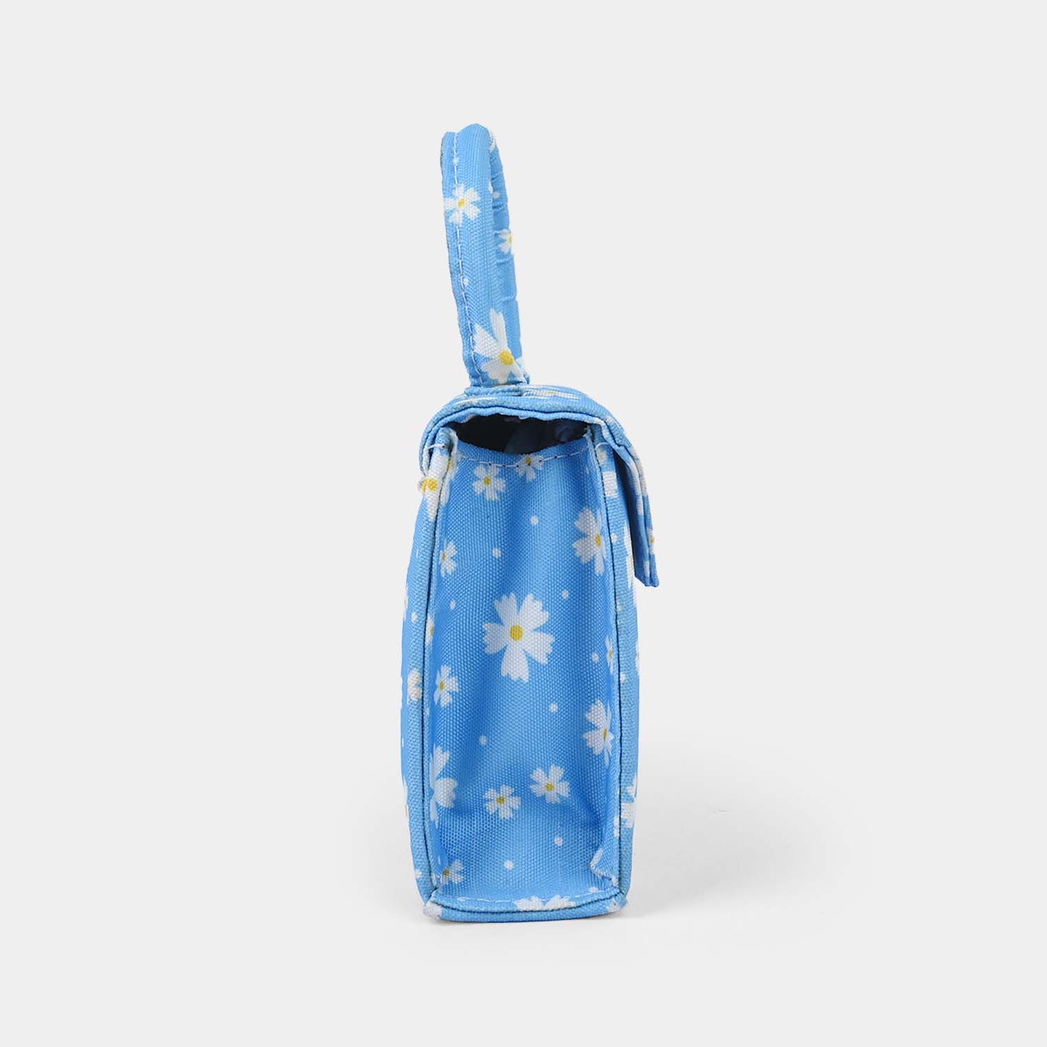 Kid's Fashion Hand Bag | Blue Daisy Floral - Image 3