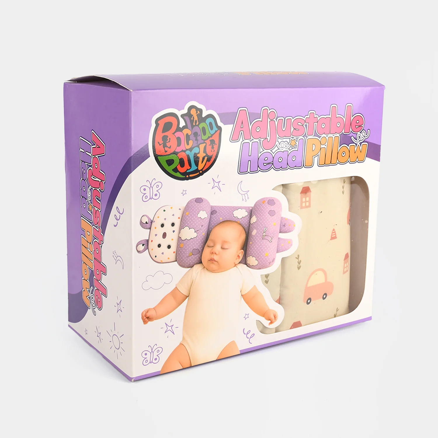 Adjustable Baby Head Support Pillow | 0M+ - Image 3
