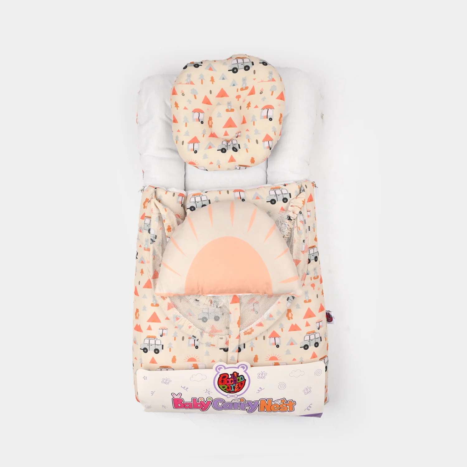 Baby Carry Nest with Mosquito Net - Image 4