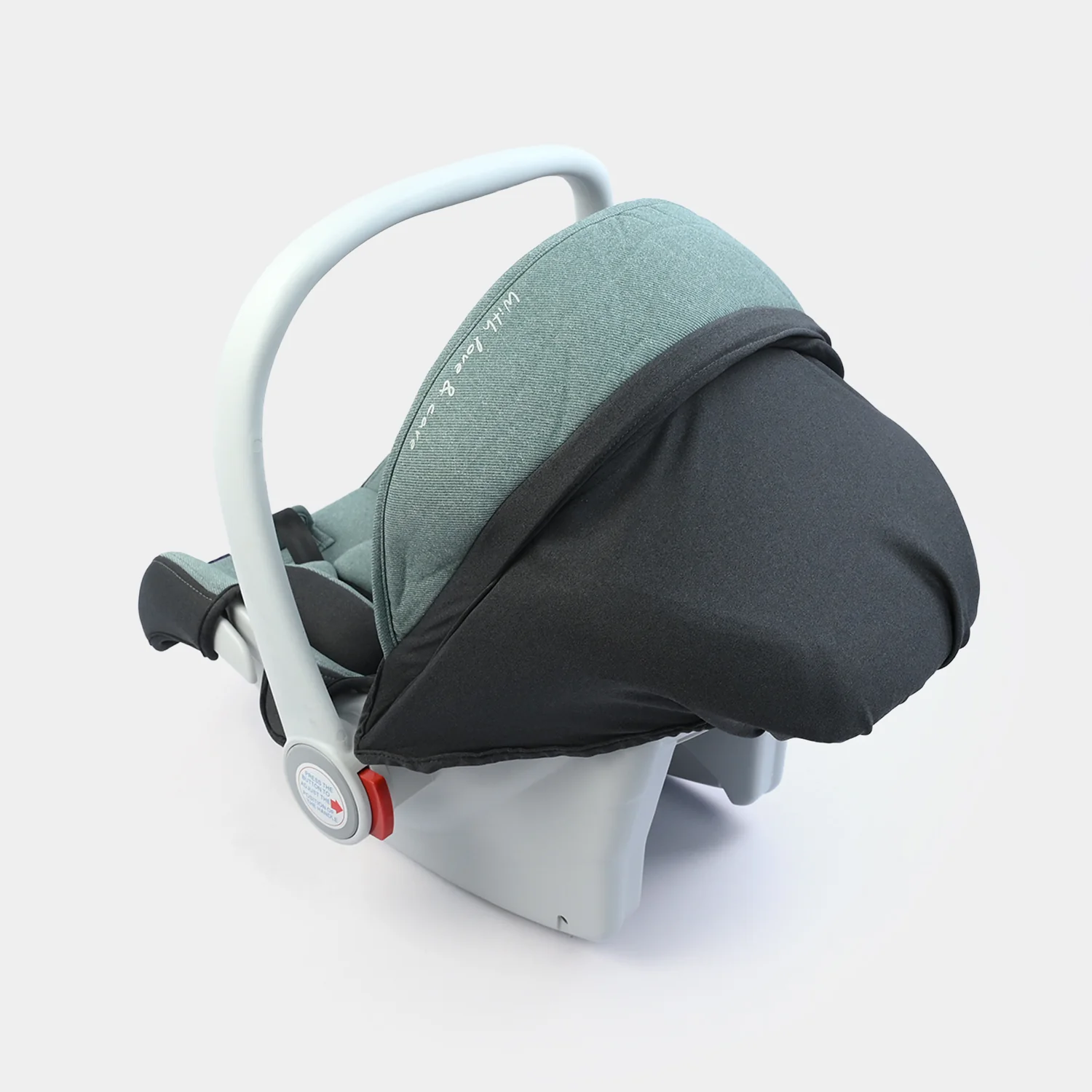 Baby Carry Cot Green - Image 7