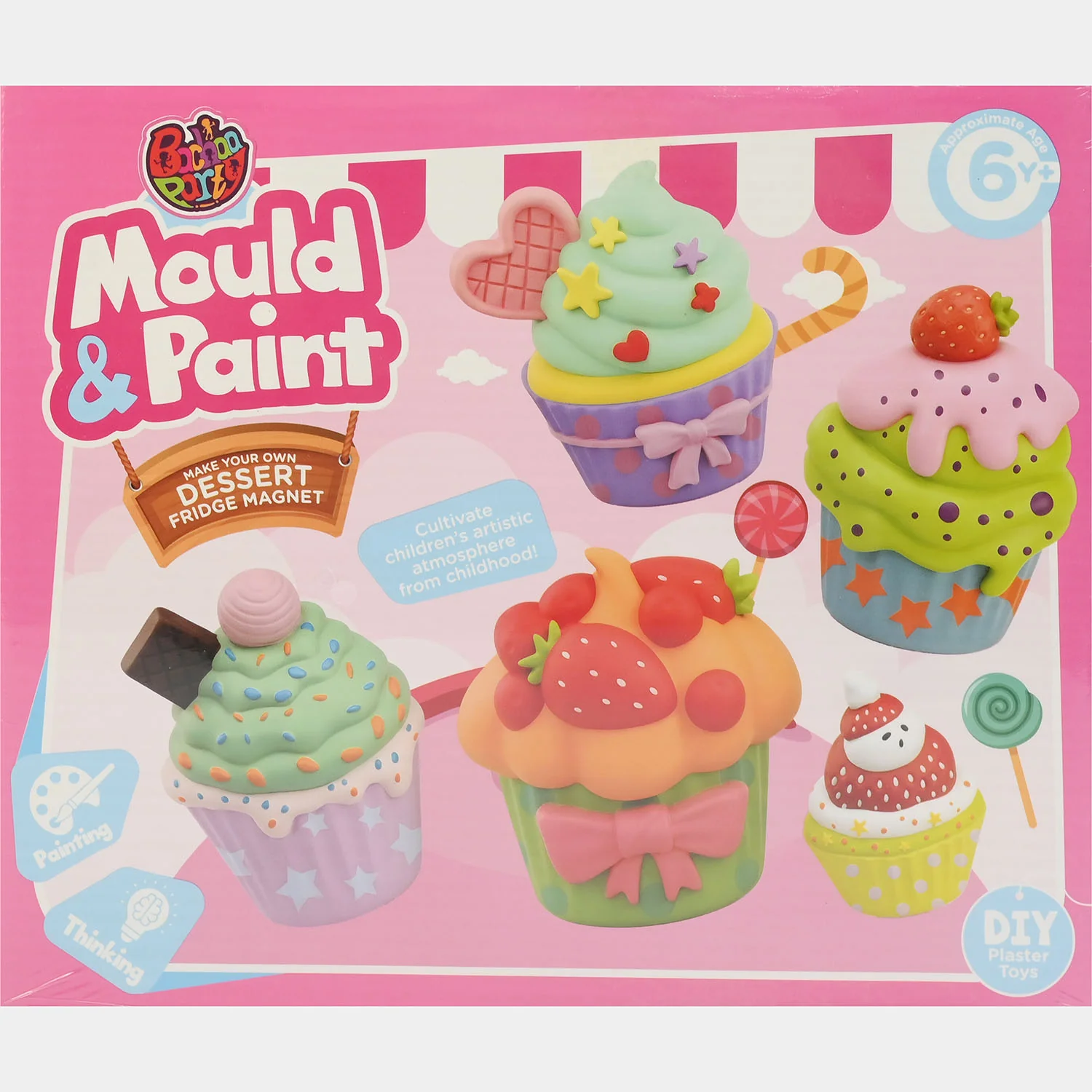 DIY Mould & Paint Set Dessert - Image 2