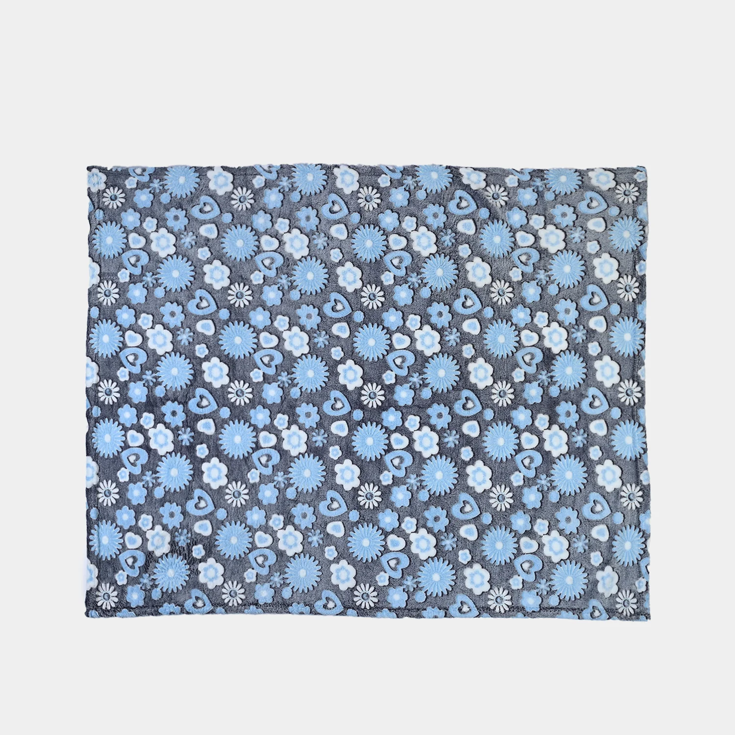 BP GITD Floral Heart Lumina Flannel Blanket 110x140 - Image 5