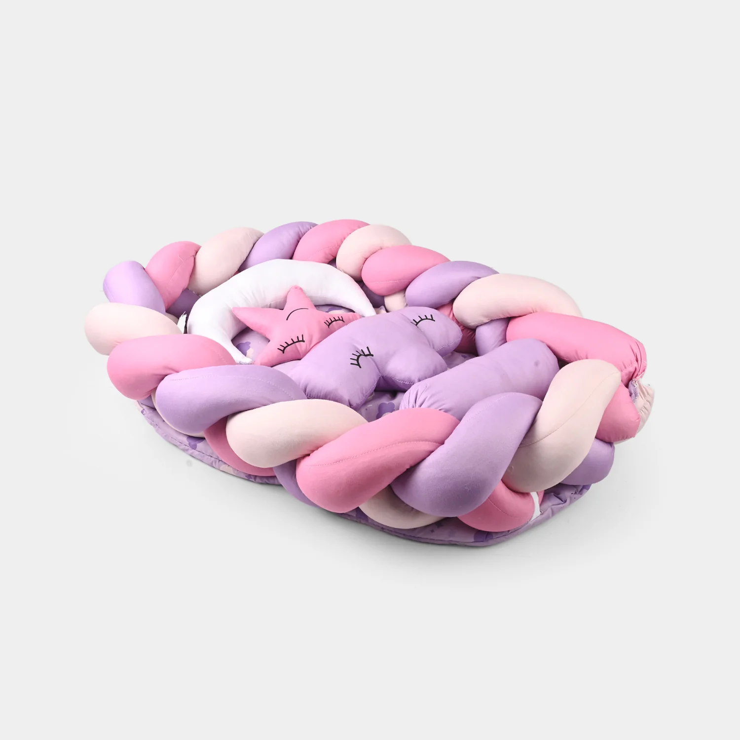 Braided Baby Nest – Soft & Cozy Snuggle Bed - Image 2