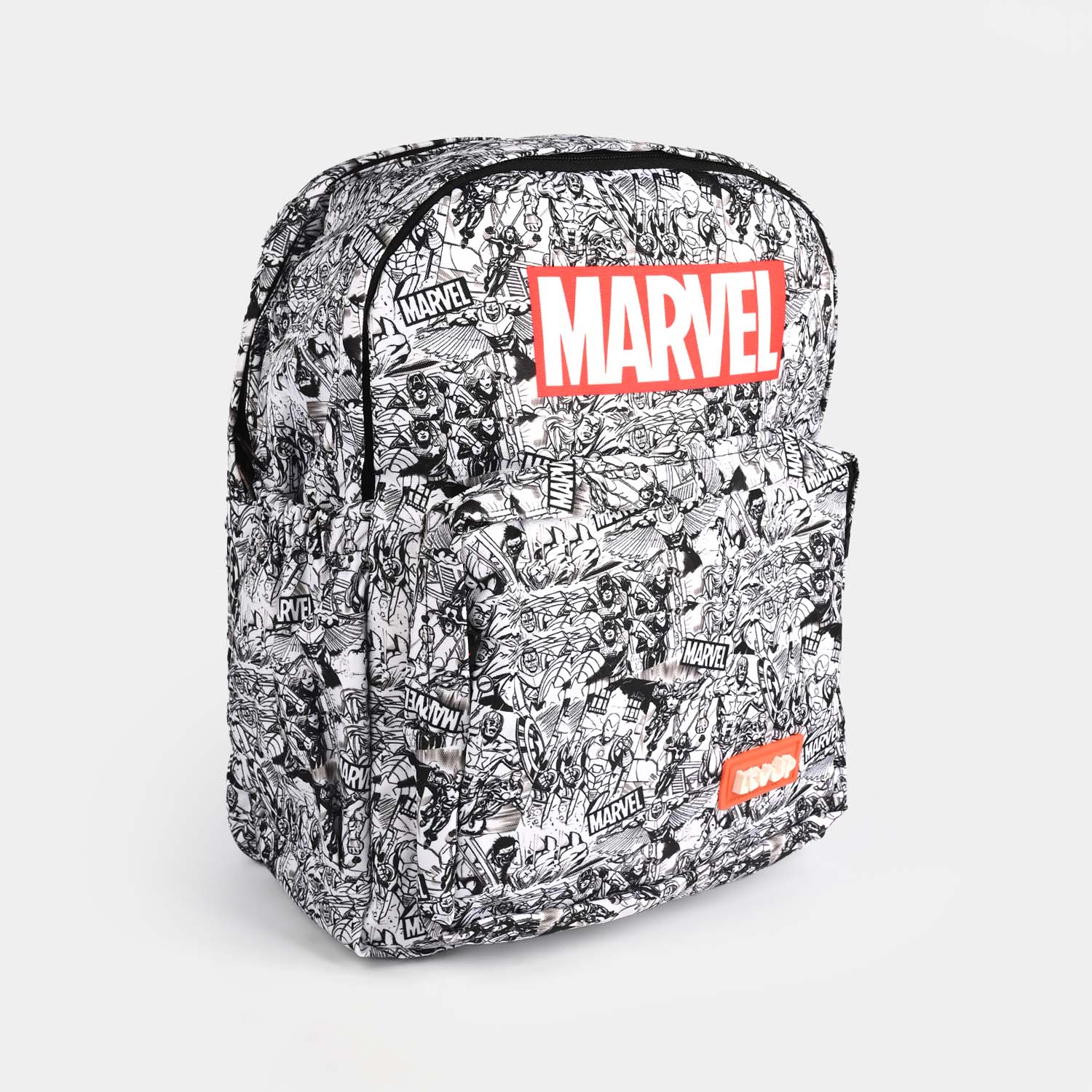 LEVUP 16" Comic Print Backpack for Kids | Grade 1–4 - Image 2