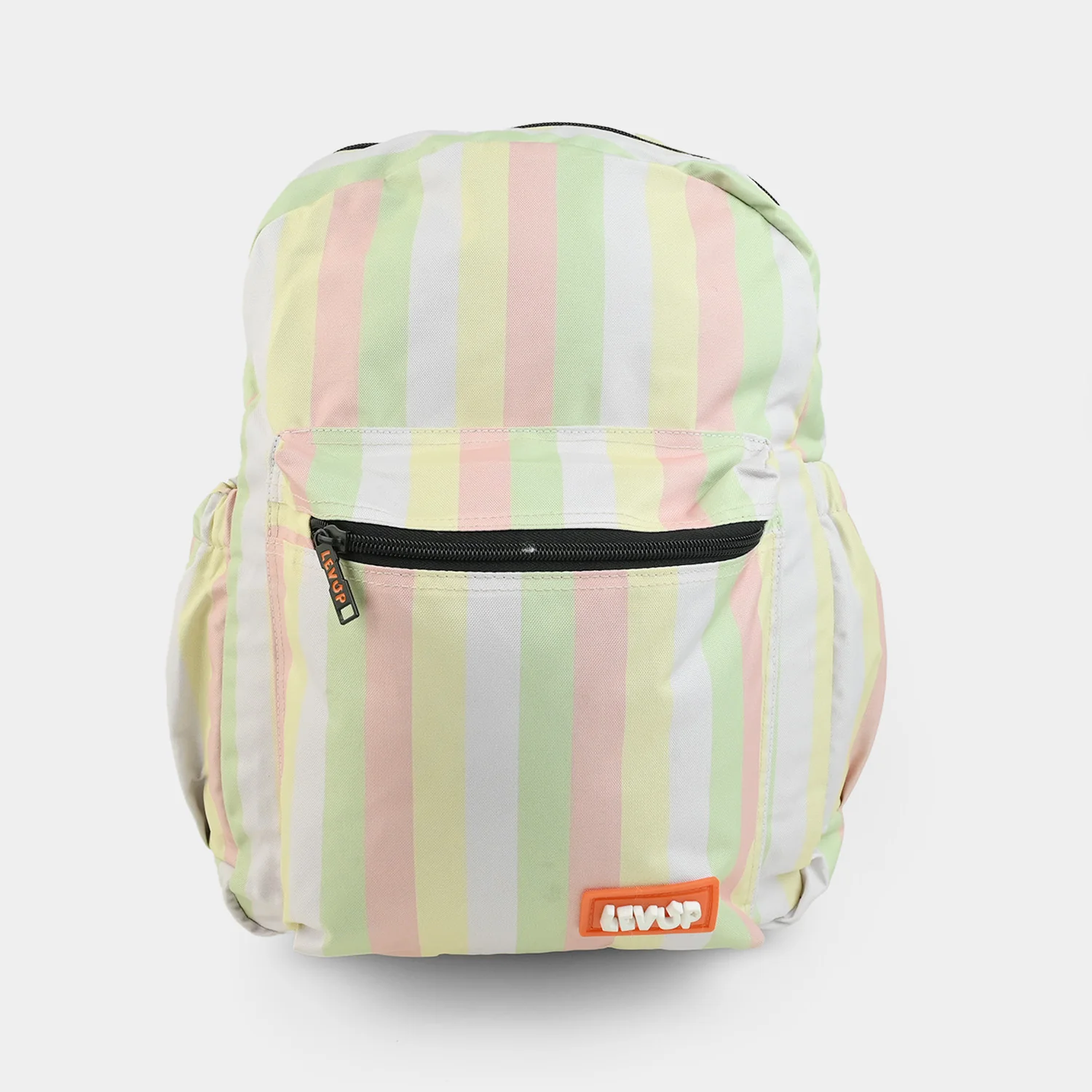 LEVUP 16" Stripes Backpack for Kids | Grade 1-4 - Image 3